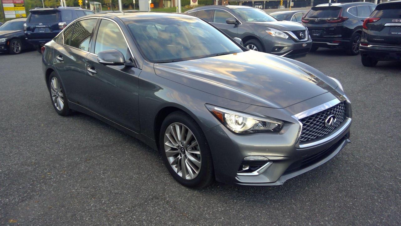 Used 2021 Infiniti Q50 LUXE for sale in Ottawa, ON