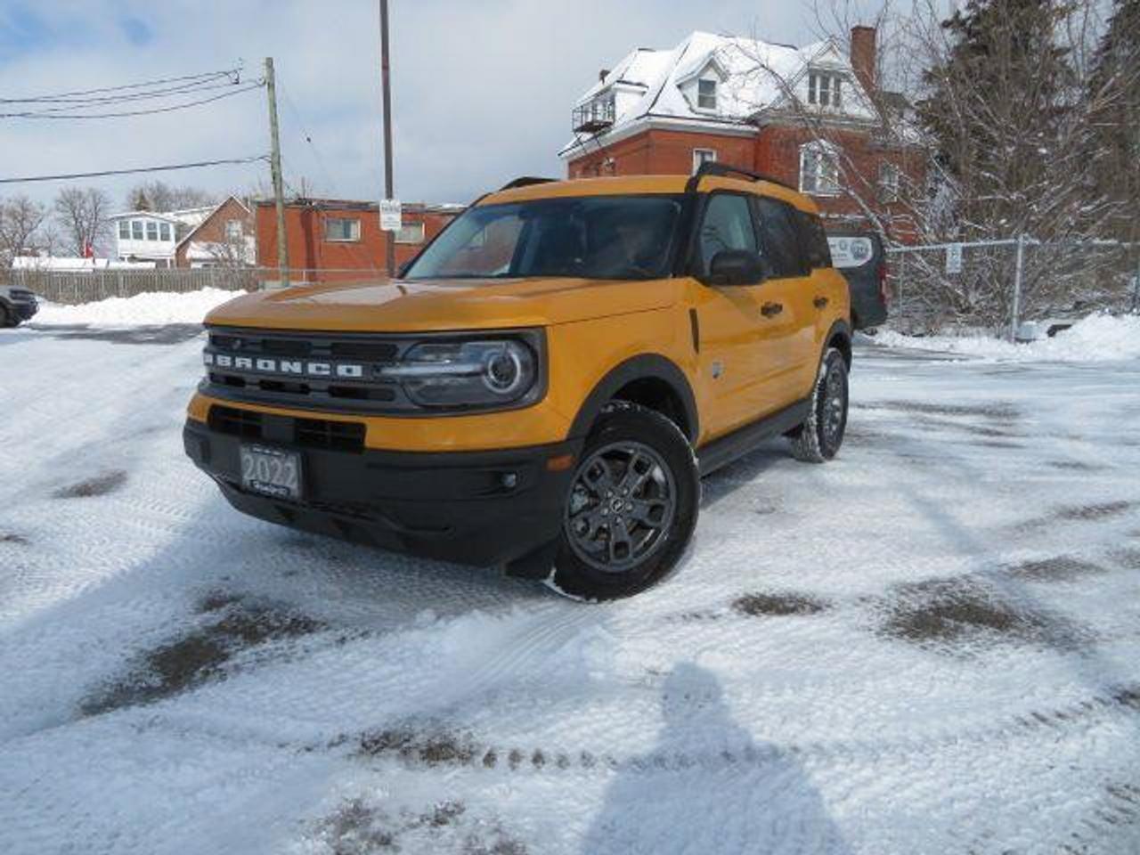 <p>Get ready to turn heads with the new 2022 Ford Bronco Sport BIG BEND, now available at Heaslip Ford! This bold and capable SUV is sure to make a statement with its Cyber Orange Metallic exterior and Ebony Black interior. Under the hood, the 1.5L EcoBoost engine delivers impressive power and efficiency.</p><p>Step inside and experience the comfort and convenience of the Bronco Sport BIG BEND. Youll enjoy features like the heated side mirrors, power-adjustable steering column, and a user-friendly infotainment system with a touchscreen display. The Bronco Sport BIG BEND also features a spacious cargo area, making it ideal for your adventures.</p><p><strong>Five Features that will make you say Wow!</strong></p><ol><li><strong>Ford Co-Pilot360:</strong> This comprehensive suite of driver-assist technologies includes Blind Spot Information System (BLIS), Pre-Collision Assist with Automatic Emergency Braking (AEB), and Cross-Traffic Alert, helping keep you safe and confident on the road.</li><li><strong>Cyber Orange Metallic Exterior:</strong> Turn heads wherever you go with this bold and eye-catching color.</li><li><strong>4-Wheel Drive:</strong> Tackle any terrain with confidence thanks to the Bronco Sport BIG BENDs powerful 4-wheel drive system.</li><li><strong>Spacious Cargo Area:</strong> Whether youre packing for a weekend getaway or hauling gear for your next adventure, the Bronco Sport BIG BEND has you covered.</li><li><strong>Heated Side Mirrors:</strong> Stay warm and comfortable even on the coldest days with the convenience of heated side mirrors.</li></ol><p>Visit Heaslip Ford today to experience the new 2022 Ford Bronco Sport BIG BEND for yourself!</p><p><em>Powered by AutoIntelligence&trade; AI</em></p>