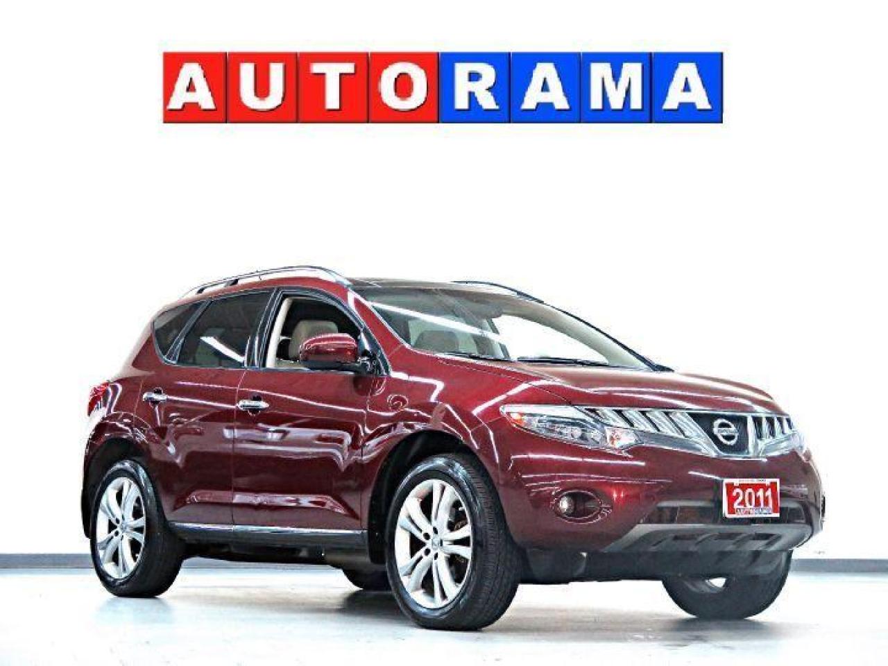 Used 2011 Nissan Murano LE NAVIGATION BACK UP CAMERA LEATHER SUNROOF AWD for sale in Scarborough, ON