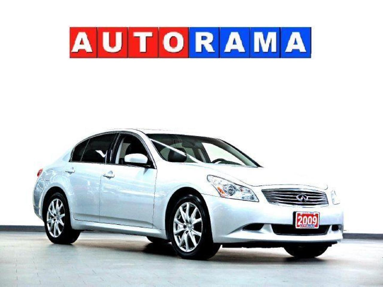 Used 2009 Infiniti G37X SPORT PKG LEATHER SUNROOF AWD for sale in Scarborough, ON