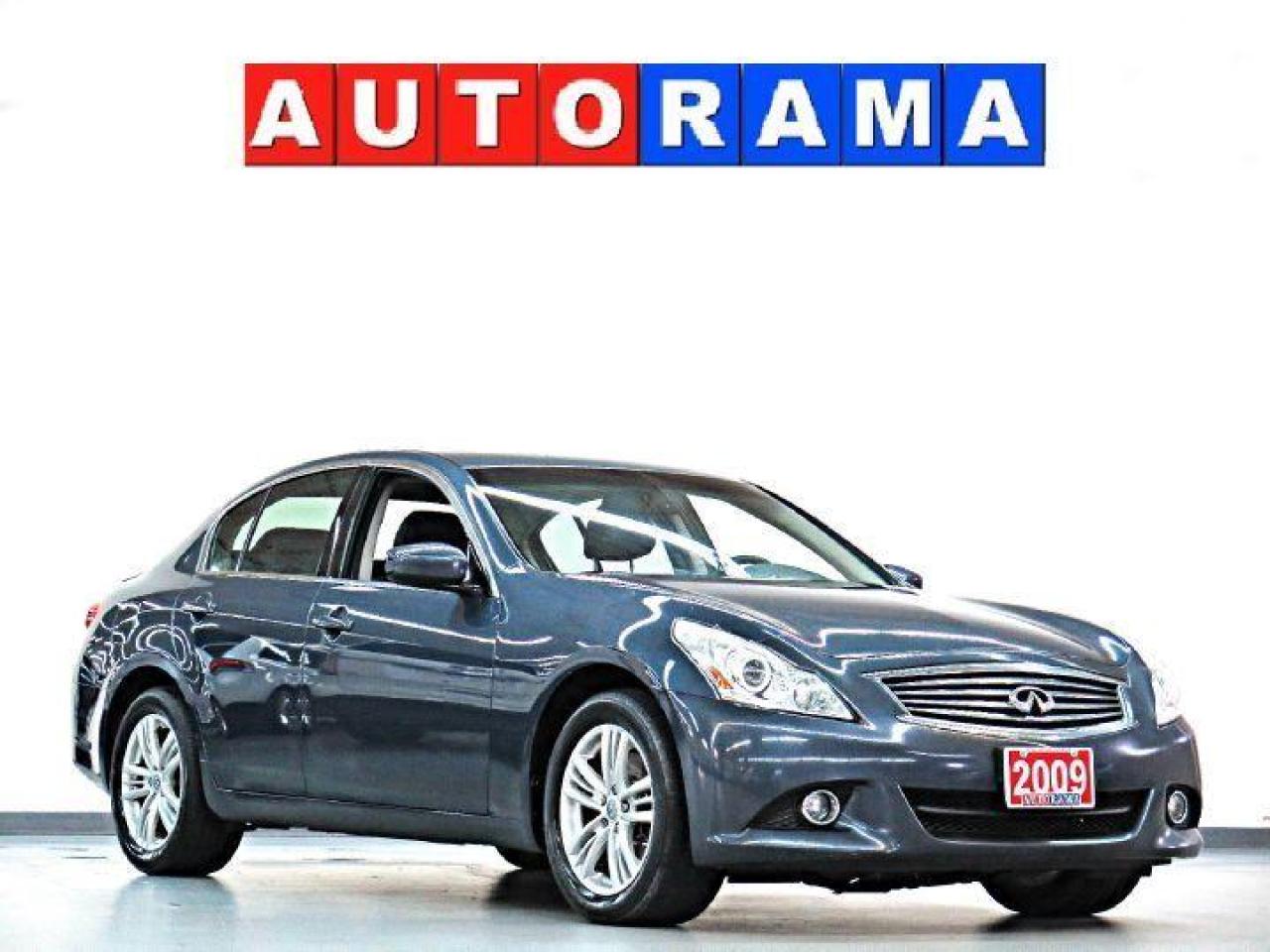 Used 2009 Infiniti G37X NAVIGATION LEATHER SUNROOF AWD BACK UP CAM for sale in Scarborough, ON