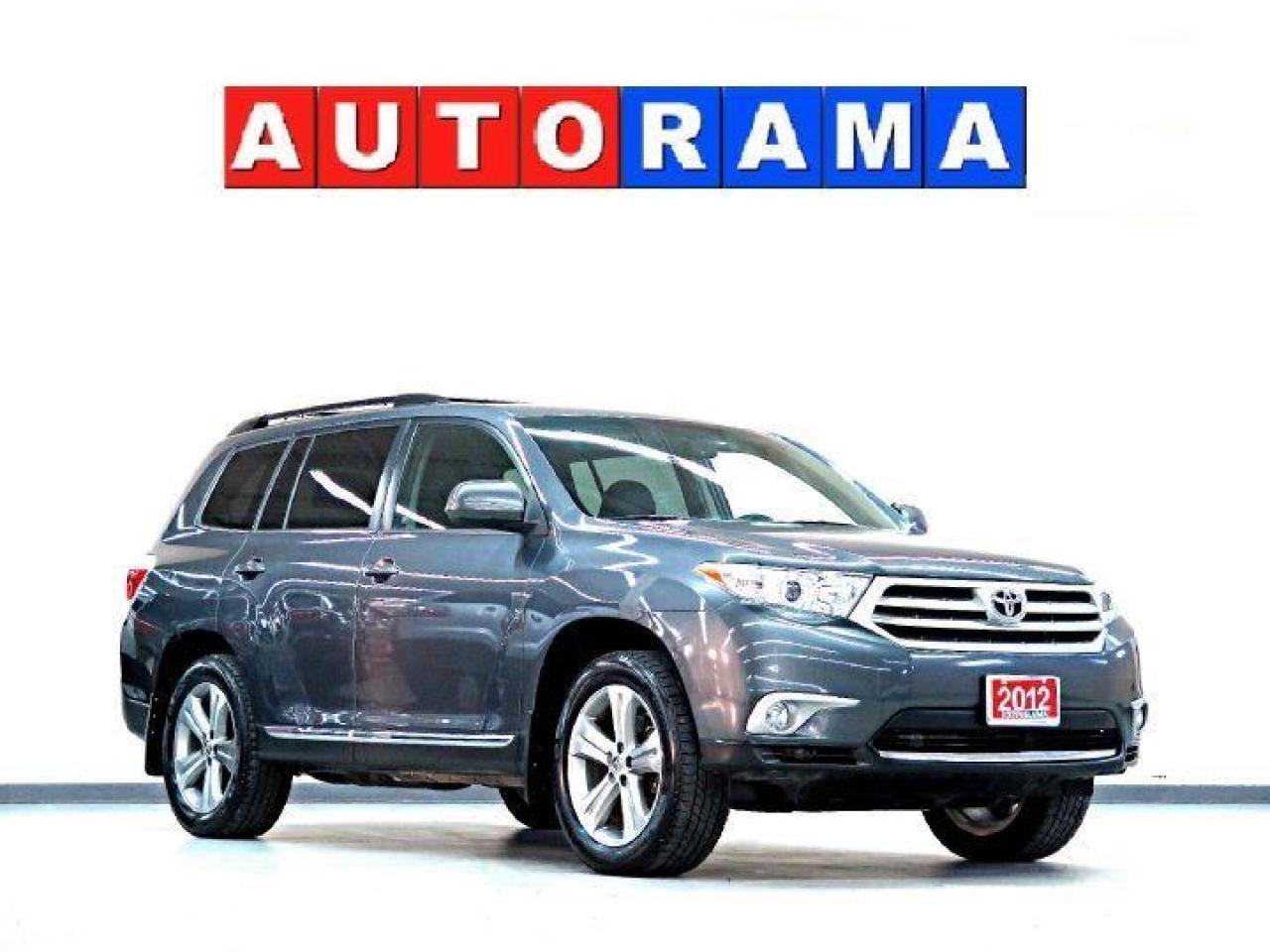 Used 2012 Toyota Highlander V6 LEATHER 7 PASSNEGER AWD for sale in Scarborough, ON