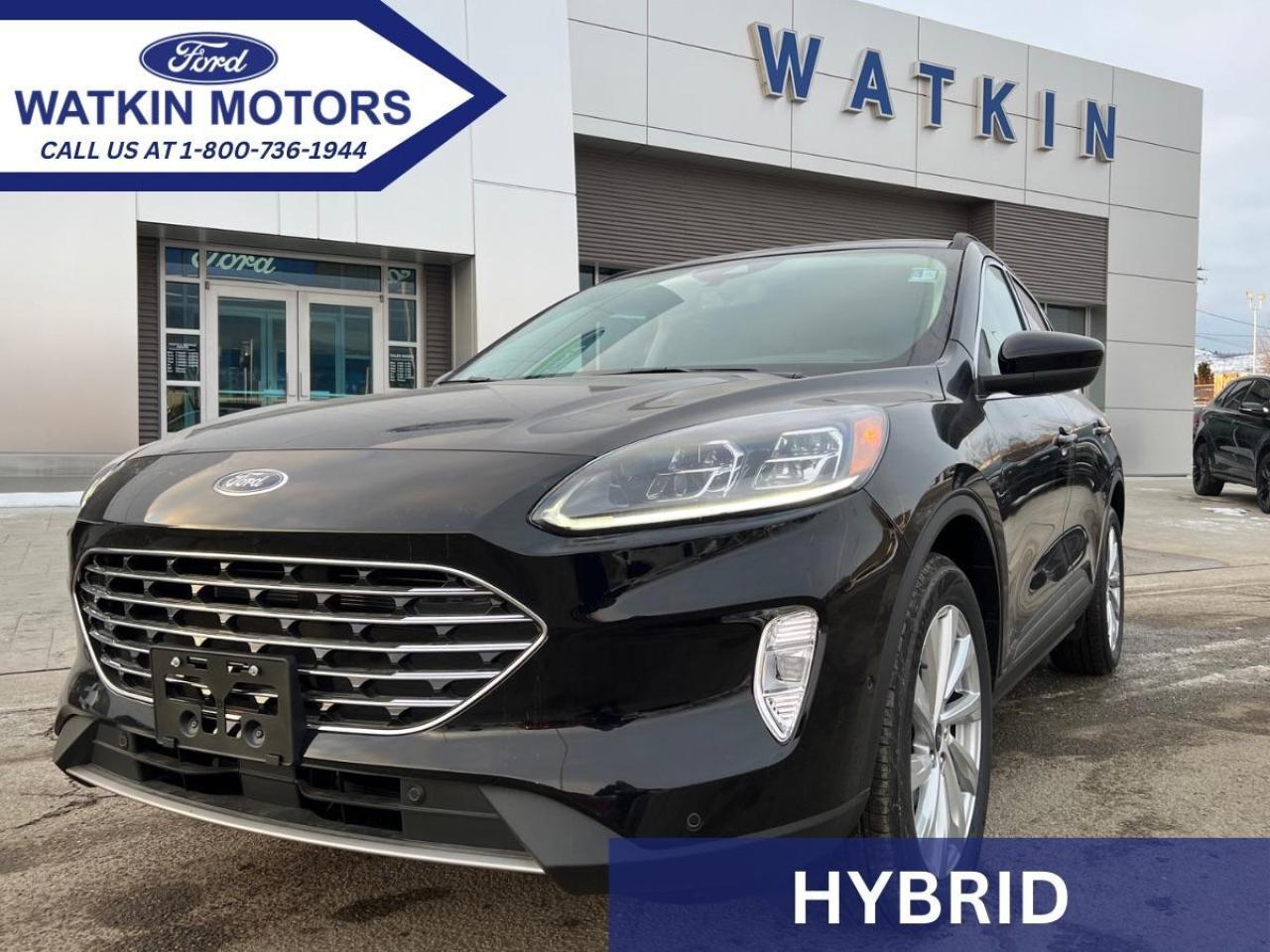 New 2022 Ford Escape Titanium Hybrid for sale in Vernon, BC