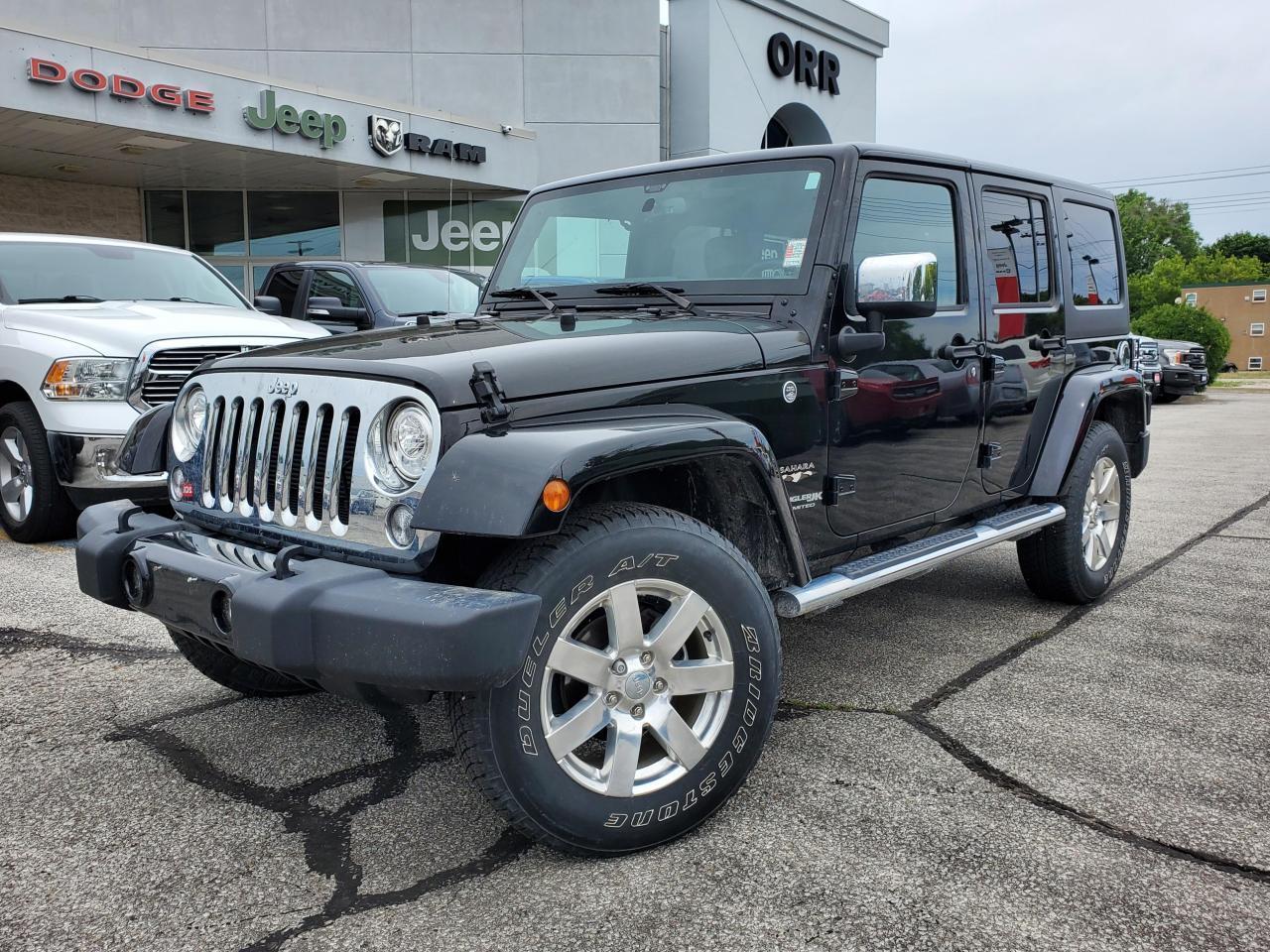 Used 2018 Jeep Wrangler JK Unlimited Sahara for sale in Sarnia, ON