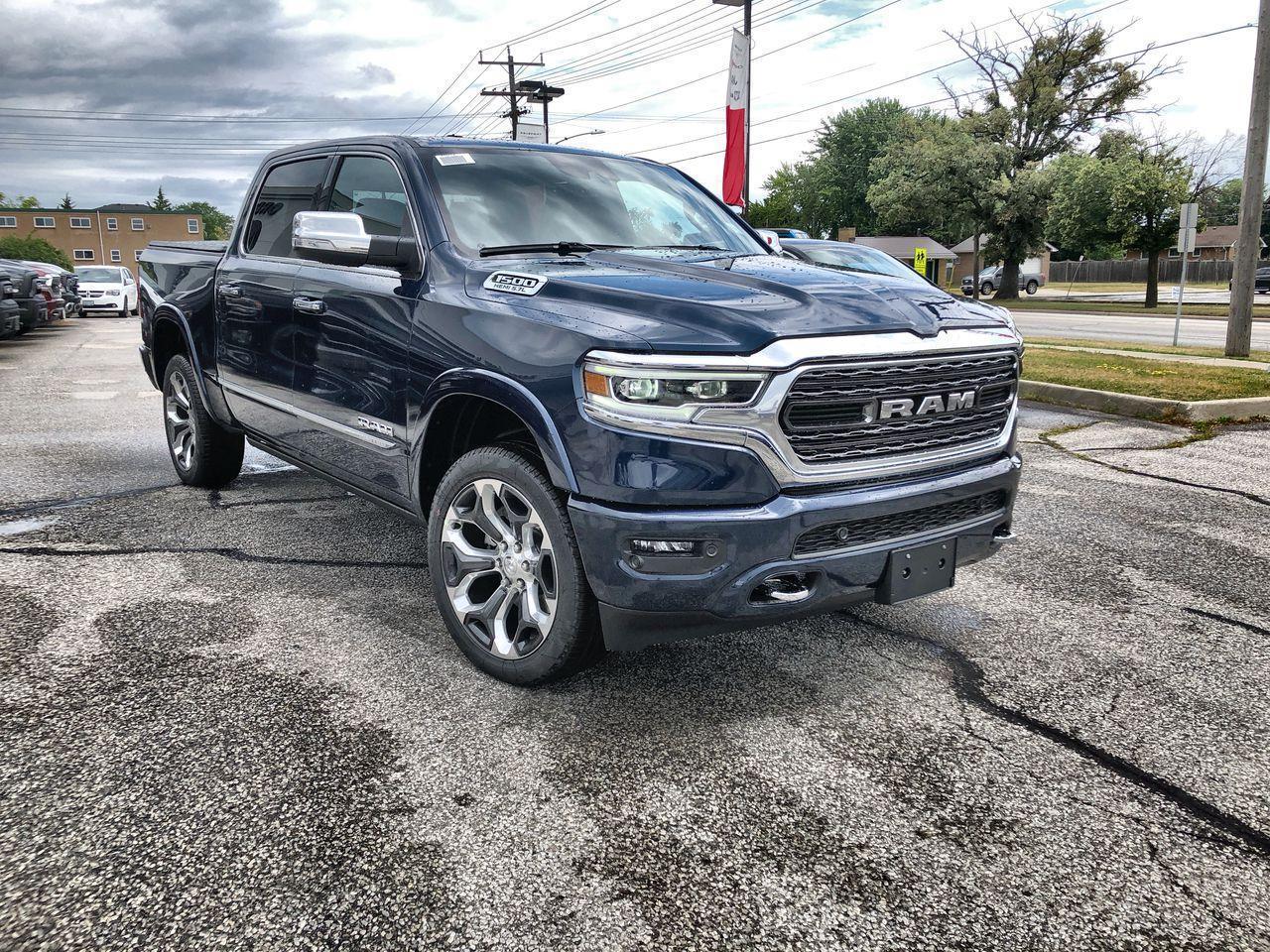 This RAM 1500 Limited, with a 8 Cylinder Engine engine, features a TRANSMISSION: 8-SPEED AUTOMATIC transmission, and generates 11 highway/16.1 city L/100km. Find this vehicle with only 50 kilometers!  RAM 1500 Limited Options: This RAM 1500 Limited offers a multitude of options. Technology options include: 12 Touchscreen, Disassociated Touchscreen Display, GPS Antenna Input, GPS Navigation, Voice Recorder.  Safety options include Rain Detecting Variable Intermittent Wipers, Systems Monitor, Airbag Occupancy Sensor, Curtain 1st And 2nd Row Airbags, Dual Stage Driver And Passenger Front Airbags.  Visit Us: Find this RAM 1500 Limited at Bayview Chrysler Dodge today. We are conveniently located at 255 Indian Road South Sarnia Ontario N7T 3W5.