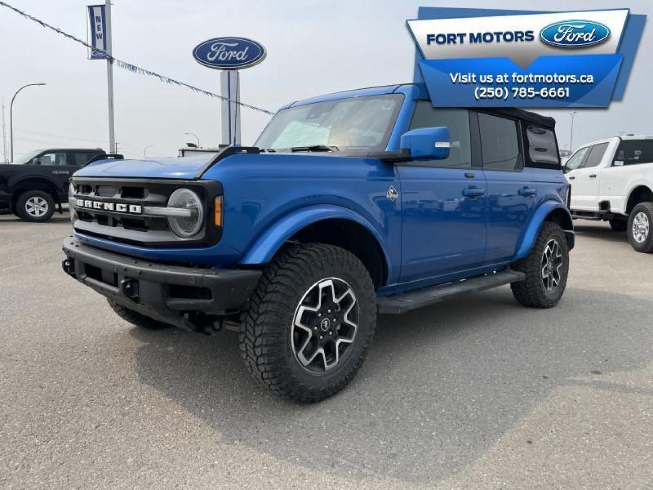 Used 2021 Ford Bronco Base 4x4 Advanced  - Leather Seats for sale in Fort St John, BC