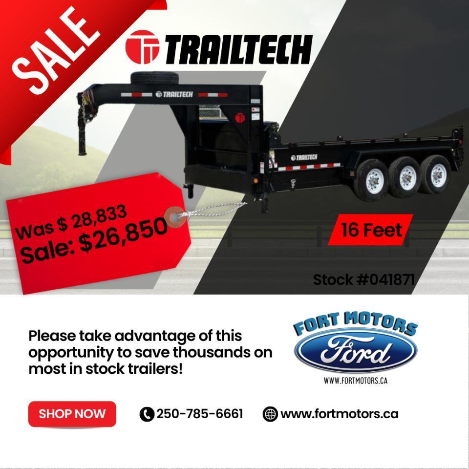 New 2023 TRAILTECH L370HD-16  for sale in Fort St John, BC