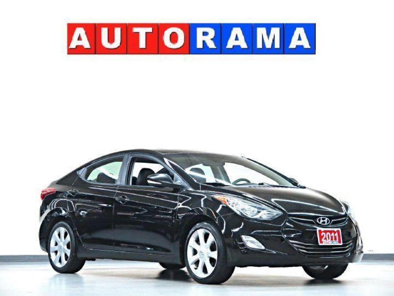Used 2011 Hyundai Elantra LIMITED NAVIGATION LEATHER SUNROOF BACK UP CAM for sale in Scarborough, ON