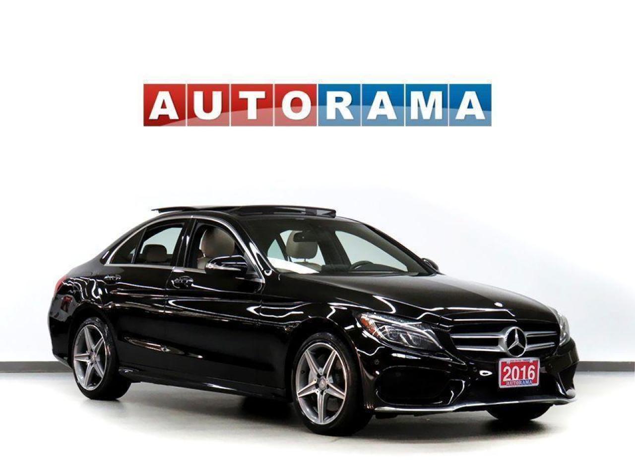 Used 2016 Mercedes-Benz C300 4Matic Navigation Leather PanoRoof Backup Cam for sale in Scarborough, ON
