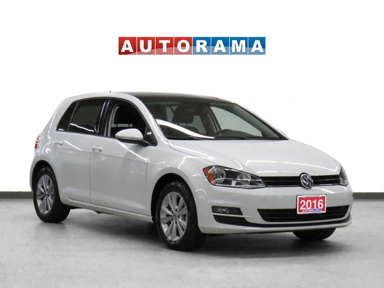 Used 2016 Volkswagen Golf Highline Navi Leather Sunroof Backup Camera for sale in Scarborough, ON