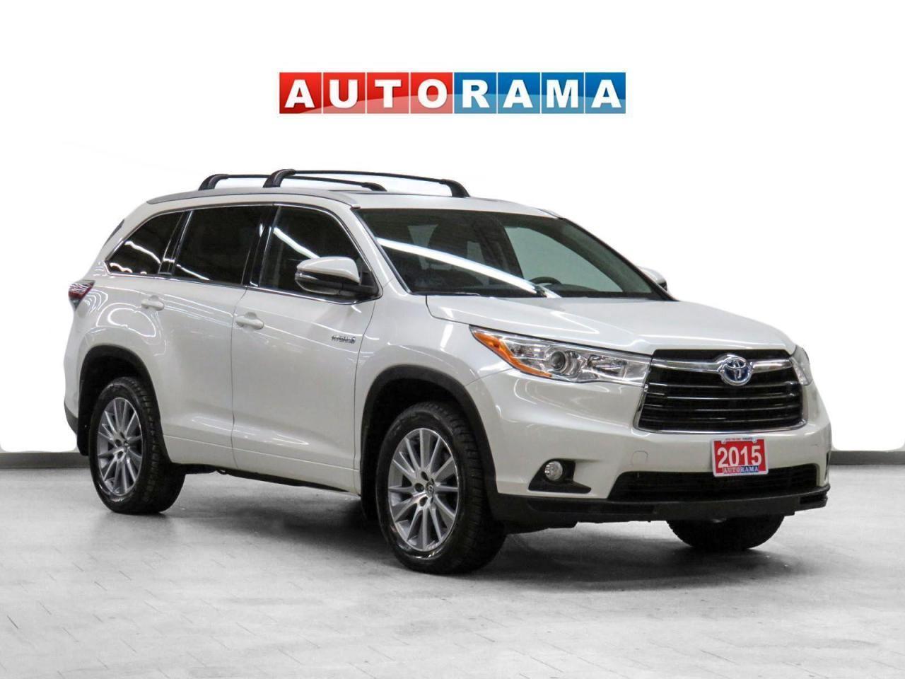 Used 2015 Toyota Highlander HYBRID XLE AWD Nav Leather Sunroof Bcam for sale in Scarborough, ON