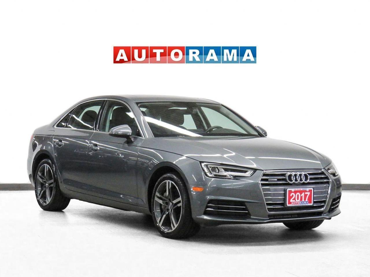 Used 2017 Audi A4 Technik Quattro Nav Leather Sunroof Backup Cam for sale in Scarborough, ON