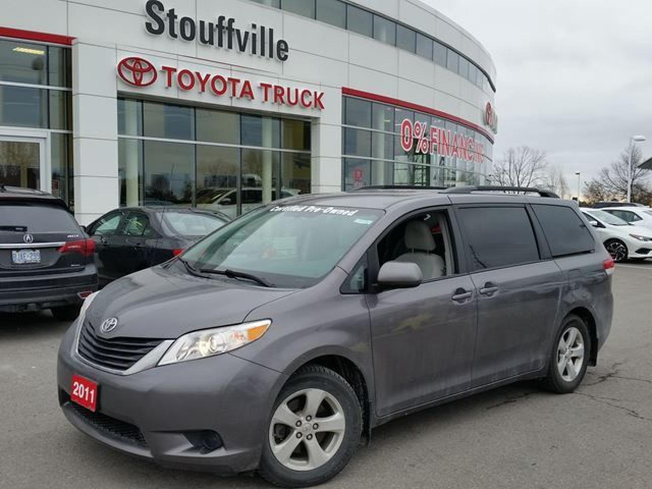 Used 2011 Toyota Sienna LE 8 PASSENGER V6 FWD - DEALER CERTIFIED - ACCIDENT-FREE - CLICK FOR MORE DETAILS! for sale in Scarborough, ON