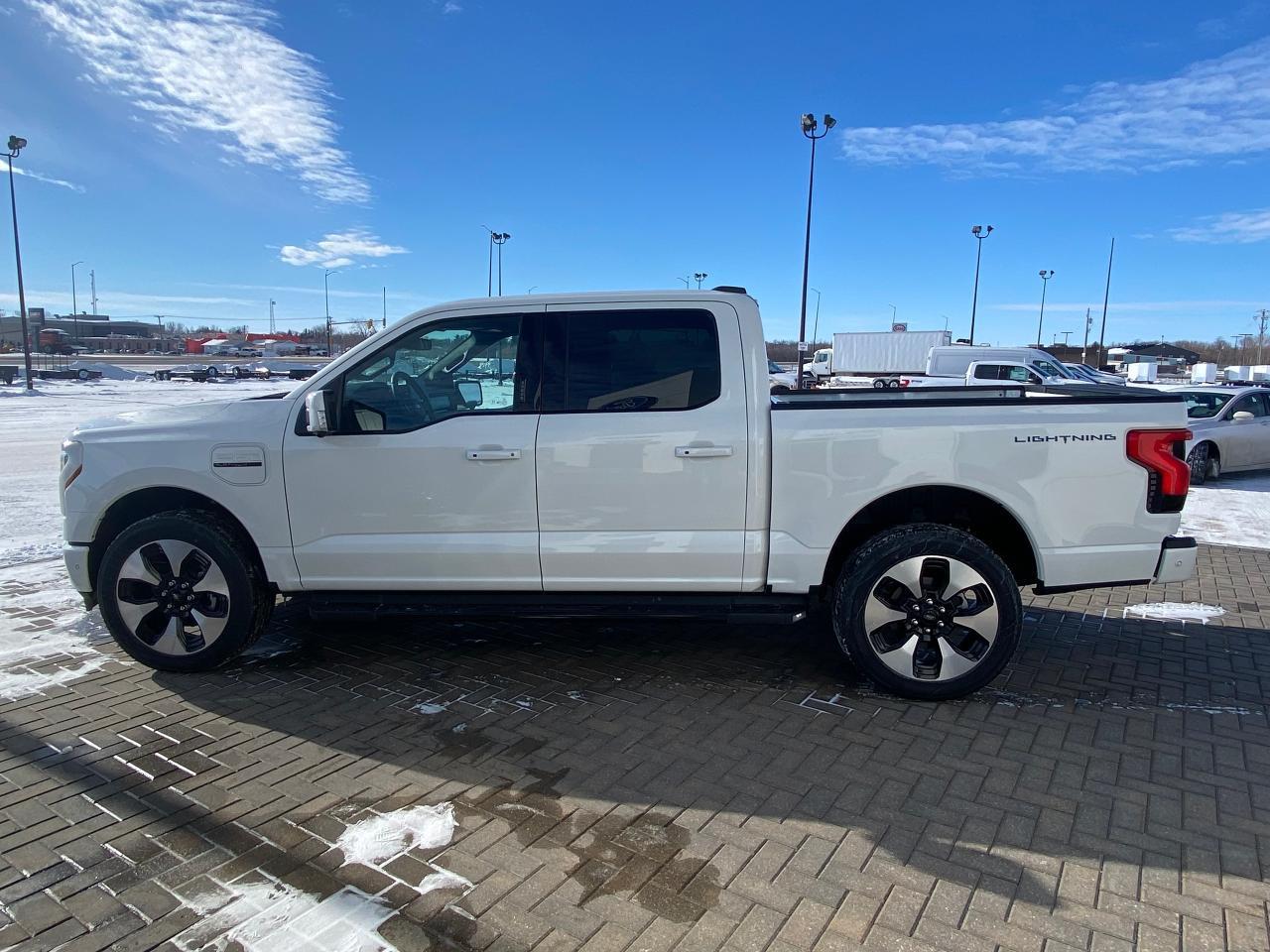 New 2023 Ford F-150 Lightning Platinum 4WD SuperCrew 5.5' Box for sale in Elie, MB