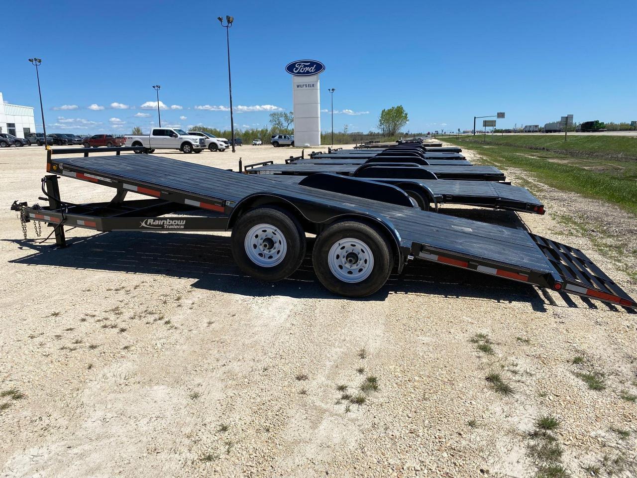 New 2022 Rainbow Trailer 20' EXCURSION TILING CAR & EQUIPMENT HAULER for sale in Elie, MB