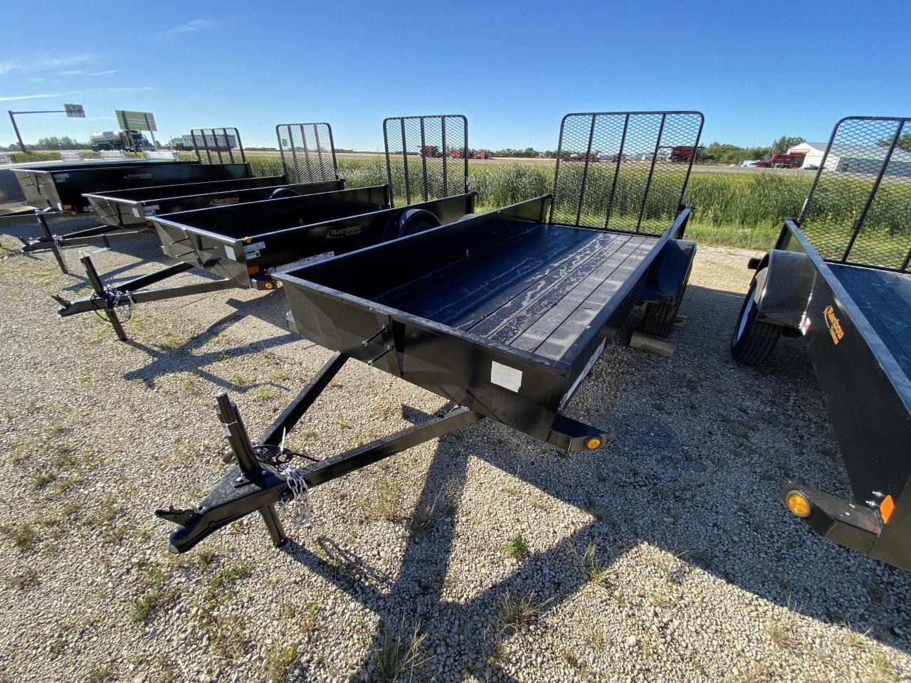 New 2023 Rainbow Trailer 5 x 12 Solid Side Utility Express for sale in Elie, MB