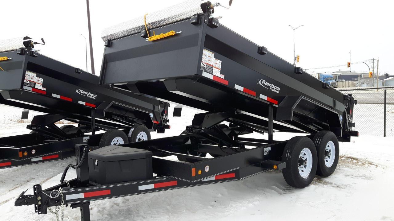 New 2022 Rainbow Trailer 7 x 14 x 24 Excursion Dump Box for sale in Elie, MB