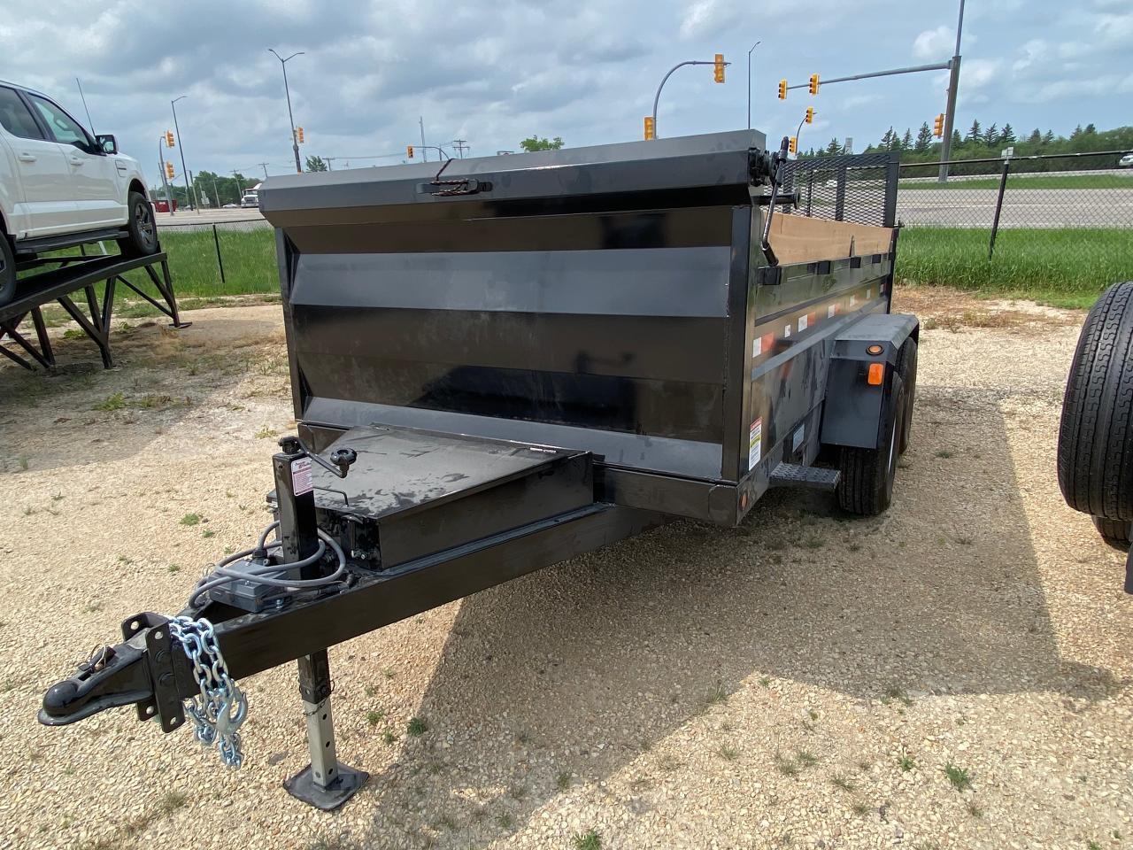 <p><span style=color: rgba(0, 0, 0, 0.87); font-family: Segoe UI, sans-serif; font-size: 16px; background-color: #efefef;>6 x 12 Precision Dump Trailer, 9900# GVWR, steel frame, torflex axles, electric brakes, voltflex wiring harness, LED lights, driver side step, a-frame tool box, 16 O/C crossmembers, 3 way tailgate, single push arm hoist, 3/16 floor, 1/8 sides, heavy duty fenders, spare tire holder with lock and spare tire, and tarp. Stock# HH5017. For more info call Wilfs Elie Ford toll free 877-360-3673. Dealer# 0521</span></p>