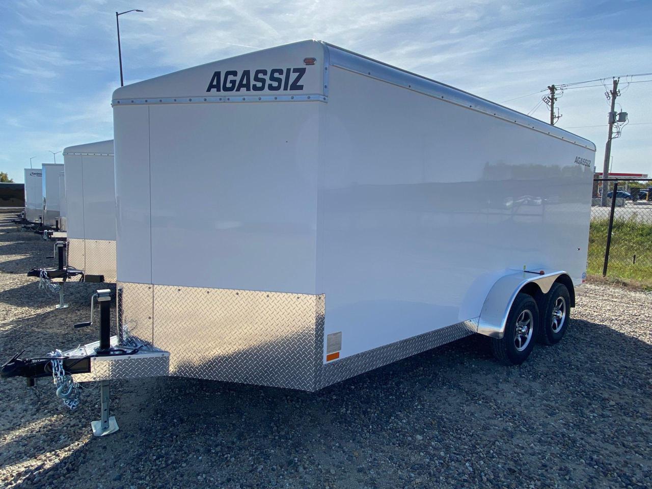 <p class=MsoNormal><span style=font-family: Segoe UI,sans-serif; color: black; mso-color-alt: windowtext; background: #EFEFEF;>7 x 16 triple wedge, 5200 lb dexter torsion axles, rear barn doors with extra bar lock, aluminum wheel upgrade, bar lock on side door, laminated sides.<span style=mso-spacerun: yes;>&nbsp; </span>Standard features: rock guard, 32&rdquo; side door, 2-12 volt dome lights and switch and a roof vent. &frac34;&rdquo; plywood floor, 3/8&rdquo; plywood on the walls, 6&rdquo; tube frame2 5/16&rdquo; coupler, GVWR 9900 lbs, curb weight 2365 lbs. Stock# HH5058.<span style=mso-spacerun: yes;>&nbsp; </span>For more info call Wilf&rsquo;s Elie Ford toll free 877-360-3673.<span style=mso-spacerun: yes;>&nbsp; </span>Dealer # 0521</span></p>