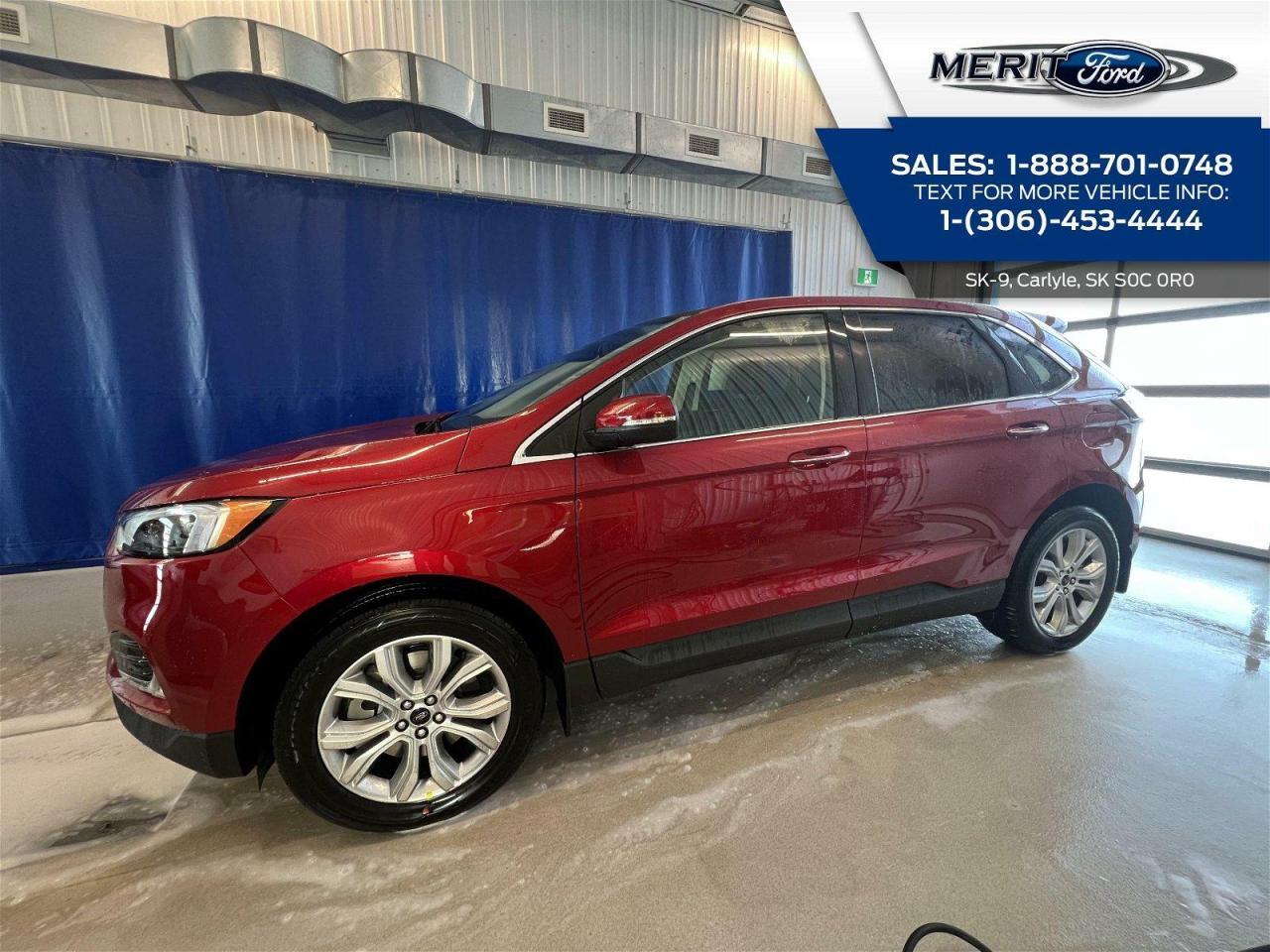 New 2024 Ford Edge Titanium for sale in Carlyle, SK