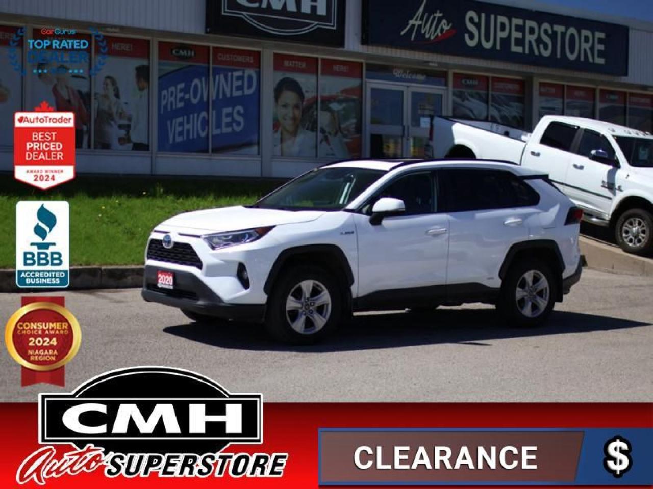 Used 2020 Toyota RAV4 XLE  **HYBRID - SUNROOF** for sale in St Catharines, ON