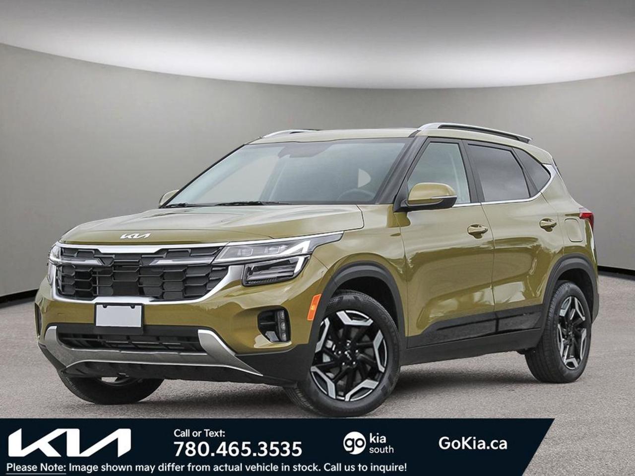 KIA SELTOS X-LINE AWD 1.6T; HUD, BOSE, NAV, RADAR CRUISE, KIA CONNECT, LEATHER, SUNROOF, SMART KEY, CAR STARTER, HEATED/COOLED SEATS, BACKUP CAMERA, BLIND-SPOT, ANDROID AUTO, APPLE CARPLAY!!!IN HOUSE FINANCING, IN HOUSE LEASING AVAILABLE O.A.C.The all-new 2024 KIA SELTOS X-LINE AWD is our newest subcompact SUV built from the ground up with the driver in mind. Very nicely loaded with features and comes with:Seltos X-Line AWD Extras;Glossy Black WheelsFront grille (Gun Metal Colour)Front Skid Plate (Gun Metal Colour)Rear Skid Plate (Gun Metal Colour)Black Roof rails (Bar style)X-Line emblemLower Side Doors Black garnishesPlus all the features from the Seltos SX TURBO AWD:1.6L Turbocharged engine,7 Speed dual-clutch transmission,Bose premium audio,Rain sensing wipers,Heads Up display (HUD),Plus all the features from the Seltos SX TURBO AWD:Technology;Qi Wireless cell phone charger,Smart cruise control (SCC),10.25 Touch screen with navigation,Smart key with push button start,7 supervision cluster,Remote car starter,DynaMax Intelligent All-Wheel Drive,Backup camera,Apple CarPlay and Android Auto,Bluetooth with AM/FM/USB player,Idle stop and go technology,Cruise control,Comfort;Air-Cooled front sets,Power drivers and passenger seat,Leather seats,Automatic climate control with air conditioning,Power windows/locks/mirrors,Automatic headlights,Leather multi-function steering wheel,Winter Comfort;Heated front and rear seats,Heated steering wheel,Heated washer nozzles,Heated mirrors,KIA Connect App;Remote start with remote climate control,Remote door lock/unlock, horn/lights, status check,Maintenance alert, Monthly vehicle health report,Auto diagnostic trouble code notification with on-demand diagnostics,Driving information,Automatic collision notification with S.O.S. emergency assistance,Enhanced roadside assistance,Find My Car,Destination search,Safety;Blind spot monitoring system with rear cross traffic alert,Safe exit assist,Blind Spot Collision Avoidance Assist,6 airbags,Advanced Forward Collision Assist (FCA),Highway driving assist,Lane Keep Assist (LKA)Lane Follow Assist (LFA)Rear cross-traffic Avoidance Assist,4 Wheel ABS disk brakes,Electronic stability control,Hill assist control.Downhill brake control,Vehicle immobilizer,Tire pressure monitor system,Rear seat Occupant alert,Exterior;Sunroof,18 Alloy wheels,LED headlights and fog lights,LED rear taillights,Roof rails,Why keep searching for your next vehicle when youve already found the best bang-for-your-buck 2024 Kia Seltos Edmonton has to offer? This all-new SUV has available All-Wheel Drive, to provide better traction and handling in any driving conditions. With Drive Mode Select, you can enjoy your preferred ride in the Kia Seltos, Edmonton  relaxing, fuel-efficient or sporty  whenever you want it. This Edmonton Kia Seltos has an available Advanced Forward Collision-Avoidance Assist system, Apple Carplay and Android Auto, and Lane Follow Assist. So, if youre looking for a 2023 Kia Seltos for sale in Edmonton, visit Go Kia South today!Find out today why KIA has been the #1 pick for 6 consecutive years by J.D. Power for Initial Quality Study (IQS) for a mass-market automotive brand!!! Were so sure of our vehicles that we offer an industry leading 5-year/100,000 km worry-free comprehensive warranty covering virtually the entire vehicle, and a 5-year/100,000 km Powertrain Warranty covering the engine, transmission, axles, differentials and driveshafts.Go Kia has the right Kia to suit your needs! Our professional sales team speaks your language, literally  we speak several different languages, including Bangla, Hindi, Urdu, Punjabi, and Korean. We want to help you find the Kia that fits both your lifestyle and budget! Visit or call us today and check out our Google reviews  they tell our story!At Go Kia, were happy to help! Proudly serving Edmonton and all of Alberta including St. Albert, Wetaskiwin, Fort McMurray, Grande Prairie, Drayton Valley, Nisku, Leduc, Rimby, Hinton, St. Paul, Lloydminster, Edson and all of western Canada!An AMVIC Licensed Business.   **Price includes all fees and delivery and destination charge**Special pricing applies to cash purchase only and not applicable for subvented financing, other offers may be available.