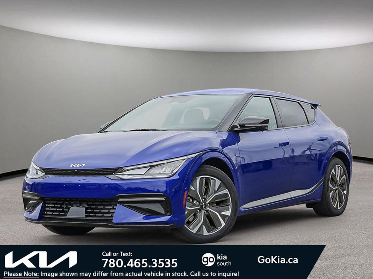 EV6 LAND WITH GT-LINE PKG 2; SUPER RARE!!, ANDROID AUTO/APPLE CARPLAY, HUD, SELF PARKING FEATURE, HEATED/COOLED SEATS, NAV, SUEDE SEATS, MERIDIAN AUDIO, BACKUP CAMERA, RADAR CRUISE, LANE KEEPING ASSIST!!!!!!IN HOUSE FINANCING, IN HOUSE LEASING AVAILABLE O.A.C.The all new 2024 KIA EV6 AWD Land with GT Line PKG 2 comes very well equipped with:Powertrain & Mechanical: 77.4kWh battery 320 hp / 446 lb ftAWD Battery Heating System Heat Pump Fast Charge (400/800V) Shift By WireR-MDPS (Rack Mounted MotorDriven Power Steering) Manual Tilt & Telescopic Steering Column EPB(Electric Parking Brake) with Autohold Trailer Package Pre-Wiring Drive Mode Select Safety: 7 airbags (Dual advanced front, dual side curtain, dual front side seat, driver knee)ABS+ ESC+ HAC Forward collision-avoidance assist with junction turning function (Car/Ped/Cyc) LKA (Lane Keeping Assist) LFA (Lane Following Assist) DAW (Driver Alert Warning) VESS (Virtual Engine SoundSystem) Tire Pressure Monitoring System SEA (Safe Exit Assist)Rear View Camera w/ ParkingGuidance- DynamicRear Seat Alert (w/o Sensor) Manual Child Lock Forward collision-avoidance assist with junction turning function & LO (Lane-Change Oncoming); LS (Lane-Change Side); JC (Junction Crossing); BCA (Blind-Spot CollisionAvoidance Assist); Rear Highway Driving Assist IIRSPA (Remote Smart ParkingAssist)Exterior: 20 GT-Line Alloy Wheels Wide sunroof Flush Handle (Auto) TMK(Temporary Mobility Kit) LED Head Lamps (Multi MFR) LED DRL/LED Position Lamp Outside Mirror Side Repeater High glossy Outside mirror Flush Handle (Manual) Body Colour Door Handle Electric Adjust Heated Outside Mirror Glossy Black BeltlineRear Spolier Solar Glass (Windshield & Front Door Glass)Rear Privacy GlassComfort: Multi-directional power adjustable drivers seat w/ lumbar Drivers seat memory function Passenger Seat Height Adjuster 60:40 Split folding Rear Seat Heated Front Seats Heated Steering WheelArtificial Leather Steering Wheel Power child lock (Auto) Front seat back pocket Metal paint Inside HandleIlluminated Vanity MirrorRear underfloor box Express Up/Down Obstacle Detecting Front WindowsInterior GT-Line design itemsAmbient mood lightingArtificial Leather (One Tone) Power Passenger seat Deluxe Door Scuff Leather (Suede) Cargo screen Heated Rear Seats Ventilated Front SeatsTechnology: Smart Key with Push Button StartImmobilizer Central door lock ; Drivers & Passengers Control 12.3 Multimedia Interface with Navigation w/ Satellite Radio & HD RadioKia ConnectAndroid Auto/Apple CarPlay 6 Speakers Steering Wheel Audio Remote Control Bluetooth ECM (Electronic Chromic Mirror) Full 12.3 TFT supervision digital cluster SCC (Smart Cruise Control) ; with Stop & Go Dual-zone automatic climate control w/ Auto defog Wireless phone charger Power Outlet ; Floor Console (1EA) USB Charger  Console Outside (2port-2EA), Seat (2port-2EA) Smart power liftgate SVM (Surround View Monitor) Blind View Monitor V2L (Vehicle-to-load) Meridian Premium audioASD (Active Sound Design)Augmented Reality Head-Up DisplayBuy with confidence, Were so sure of our cars that we back our cars with an incredible industry leading 5 year/100,000km comprehensive warranty!Located at 3030 Gateway Blvd, Edmonton, AB. Just north of 23rd Ave between Calgary Trail and Gateway Blvd ... you cant miss us! Go Kia South is an AMVIC-licensed business.Our knowledgeable sales staff will help assist you with every step. To book a test drive or receive further information give us a call at (780)-465-3535 or email us: kiahmed@gokia.ca**Price includes all fees and delivery and destination charge, price does not include GST**Special pricing is applicable to cash purchase only and not applicable for subvented financing, other offers may be available, on approved credit, see dealer for details.If you are interested and need more information call or message our sales team, we will be glad to help you now!!At Go Kia, were happy to help! Proudly serving Edmonton and all of Alberta including St. Albert, Wetaskiwin, Fort McMurray, Grande Prairie, Drayton Valley, Nisku, Leduc, Rimby, Hinton, St. Paul, Lloydminster, Edson, and all of Western Canada!An AMVIC Licensed Dealership. Value Priced vehicles are aggressively priced and may require some additional mechanical or cosmetic repairs, all disclosed on a Vehicle Assessment Report!This vehicle may be leased or financed by anyone*, however, due to the recent increase in fraudulent vehicle purchase activity, Go Kia reserves the right to decline a transaction on suspicion of non-retail intentions including but not limited to wholesaling or exporting.*on approved credit, see dealer for details
