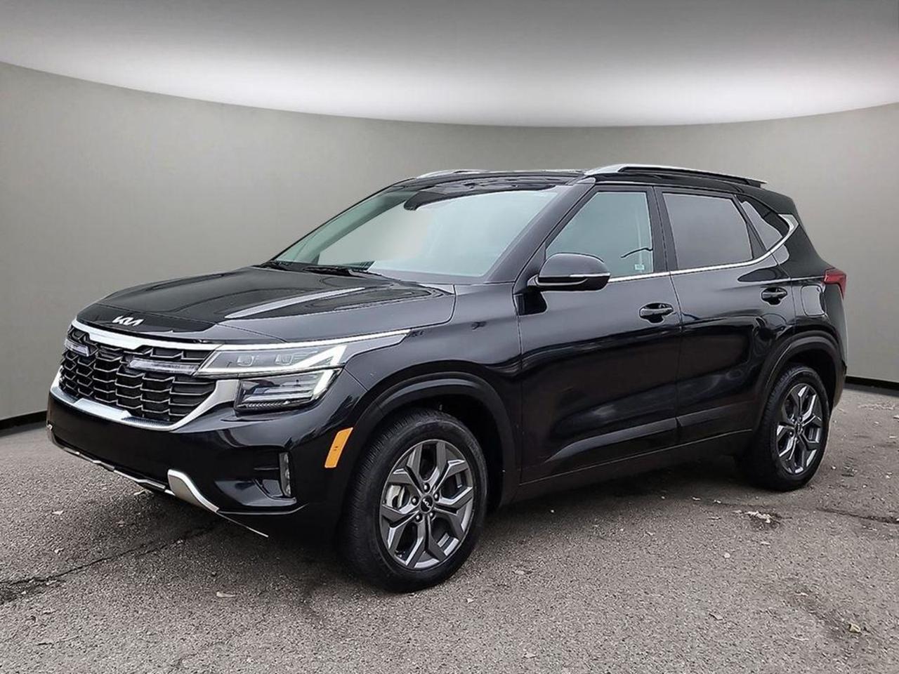 KIA SELTOS EX AWD; LEATHER, SUNROOF, SMART KEY, CAR STARTER, HEATED SEATS/WHEEL, BACKUP CAMERA, BLIND-SPOT, ANDROID AUTO, APPLE CARPLAY!!!IN HOUSE FINANCING, IN HOUSE LEASING AVAILABLE O.A.C.This 2024 KIA SELTOS EX AWD is our newest subcompact SUV built from the ground up with the driver in mind. Very nicely equipped with features and comes with:Seltos EX AWD Extras;Leather seats,Sunroof,Smart key with push button start,Remote car starter,Heated steering wheel,Blind Spot Collision Avoidance Assist,Rear Cross Traffic Avoidance Assist,Forward Collision Avoidance Assist (FCA),Lane Keep Assist (LKA)Lane Follow Assist (LFA)LED rear taillights,Automatic climate control with air conditioning,Leather multi-function steering wheel,Plus all the features from the Seltos LX AWD:Technology;DynaMax Intelligent All-Wheel Drive,8 Touch screen with backup camera,Apple CarPlay and Android Auto,Bluetooth with AM/FM/USB player,Idle stop and go technology,Cruise control,Comfort;Automatic climate control with air conditioning,Power windows/locks/mirrors,Automatic headlights,Leather multi-function steering wheel,SunroofWinter Comfort;Heated seats,Heated washer nozzles,Heated mirrors,Safety;Blind spot monitoring system with rear cross traffic alert,Safe exit assist,6 airbags,4 Wheel ABS disk brakes,Electronic stability control,Hill assist control.Downhill brake control,Vehicle immobilizer,Tire pressure monitor system,Rear seat Occupant alert,Exterior;17 Alloy wheels,Bi-function projection headlamps,Projection foglamps,Roof rails,Why keep searching for your next vehicle when youve already found the best bang-for-your-buck 2024 Kia Seltos Edmonton has to offer? This all-new SUV has available All-Wheel Drive, to provide better traction and handling in any driving conditions. With Drive Mode Select, you can enjoy your preferred ride in the Kia Seltos, Edmonton  relaxing, fuel-efficient or sporty  whenever you want it. This Edmonton Kia Seltos has an available Advanced Forward Collision-Avoidance Assist system, Apple Carplay and Android Auto, and Lane Follow Assist. So, if youre looking for a 2024 Kia Seltos for sale in Edmonton, visit Go Kia South today!Find out today why KIA has been the #1 pick for 6 consecutive years by J.D. Power for Initial Quality Study (IQS) for a mass-market automotive brand!!! Were so sure of our vehicles that we offer an industry leading 5-year/100,000 km worry-free comprehensive warranty covering virtually the entire vehicle, and a 5-year/100,000 km Powertrain Warranty covering the engine, transmission, axles, differentials and driveshafts.Go Kia has the right Kia to suit your needs! Our professional sales team speaks your language, literally  we speak several different languages, including Bangla, Hindi, Urdu, Punjabi, and Korean. We want to help you find the Kia that fits both your lifestyle and budget! Visit or call us today and check out our Google reviews  they tell our story!Call us at 780-465-3535 or email us at EIafolla@gokia.ca for more infoAt Go Kia, were happy to help! Proudly serving Edmonton and all of Alberta including St. Albert, Wetaskiwin, Fort McMurray, Grande Prairie, Drayton Valley, Nisku, Leduc, Rimby, Hinton, St. Paul, Lloydminster, Edson and all of western Canada!AMVIC Licensed Business.   **Price includes all fees and delivery and destination charge**Special pricing applies to cash purchase only and not applicable for subvented financing, other offers may be available.