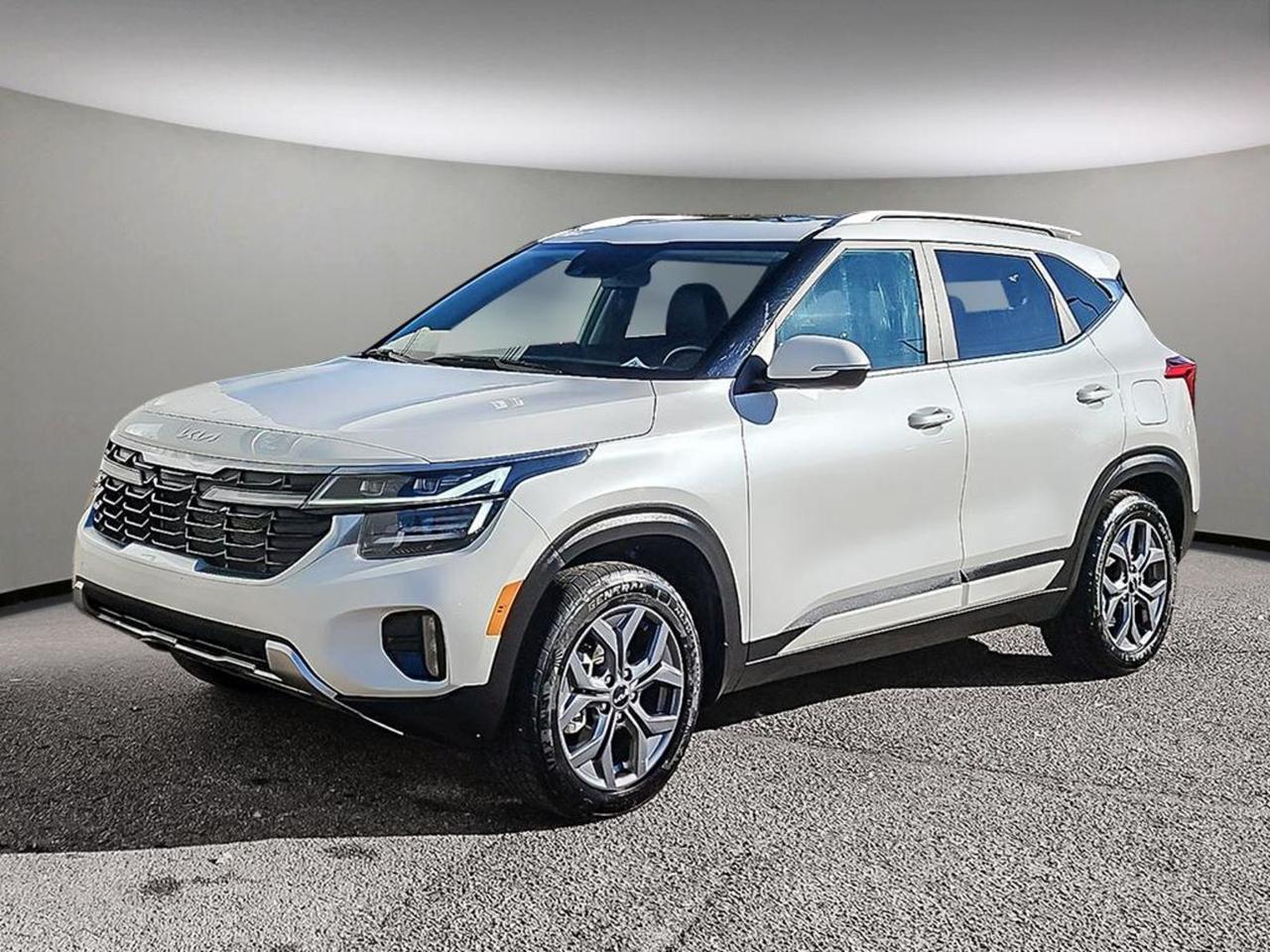 KIA SELTOS EX AWD; LEATHER, SUNROOF, SMART KEY, CAR STARTER, HEATED SEATS/WHEEL, BACKUP CAMERA, BLIND-SPOT, ANDROID AUTO, APPLE CARPLAY!!!IN HOUSE FINANCING, IN HOUSE LEASING AVAILABLE O.A.C.This 2024 KIA SELTOS EX AWD is our newest subcompact SUV built from the ground up with the driver in mind. Very nicely equipped with features and comes with:Seltos EX AWD Extras;Leather seats,Sunroof,Smart key with push button start,Remote car starter,Heated steering wheel,Blind Spot Collision Avoidance Assist,Rear Cross Traffic Avoidance Assist,Forward Collision Avoidance Assist (FCA),Lane Keep Assist (LKA)Lane Follow Assist (LFA)LED rear taillights,Automatic climate control with air conditioning,Leather multi-function steering wheel,Plus all the features from the Seltos LX AWD:Technology;DynaMax Intelligent All-Wheel Drive,8 Touch screen with backup camera,Apple CarPlay and Android Auto,Bluetooth with AM/FM/USB player,Idle stop and go technology,Cruise control,Comfort;Automatic climate control with air conditioning,Power windows/locks/mirrors,Automatic headlights,Leather multi-function steering wheel,SunroofWinter Comfort;Heated seats,Heated washer nozzles,Heated mirrors,Safety;Blind spot monitoring system with rear cross traffic alert,Safe exit assist,6 airbags,4 Wheel ABS disk brakes,Electronic stability control,Hill assist control.Downhill brake control,Vehicle immobilizer,Tire pressure monitor system,Rear seat Occupant alert,Exterior;17 Alloy wheels,Bi-function projection headlamps,Projection foglamps,Roof rails,Why keep searching for your next vehicle when youve already found the best bang-for-your-buck 2024 Kia Seltos Edmonton has to offer? This all-new SUV has available All-Wheel Drive, to provide better traction and handling in any driving conditions. With Drive Mode Select, you can enjoy your preferred ride in the Kia Seltos, Edmonton  relaxing, fuel-efficient or sporty  whenever you want it. This Edmonton Kia Seltos has an available Advanced Forward Collision-Avoidance Assist system, Apple Carplay and Android Auto, and Lane Follow Assist. So, if youre looking for a 2024 Kia Seltos for sale in Edmonton, visit Go Kia South today!Find out today why KIA has been the #1 pick for 6 consecutive years by J.D. Power for Initial Quality Study (IQS) for a mass-market automotive brand!!! Were so sure of our vehicles that we offer an industry leading 5-year/100,000 km worry-free comprehensive warranty covering virtually the entire vehicle, and a 5-year/100,000 km Powertrain Warranty covering the engine, transmission, axles, differentials and driveshafts.Go Kia has the right Kia to suit your needs! Our professional sales team speaks your language, literally  we speak several different languages, including Bangla, Hindi, Urdu, Punjabi, and Korean. We want to help you find the Kia that fits both your lifestyle and budget! Visit or call us today and check out our Google reviews  they tell our story!Call us at 780-465-3535 or email us at EIafolla@gokia.ca for more infoAt Go Kia, were happy to help! Proudly serving Edmonton and all of Alberta including St. Albert, Wetaskiwin, Fort McMurray, Grande Prairie, Drayton Valley, Nisku, Leduc, Rimby, Hinton, St. Paul, Lloydminster, Edson and all of western Canada!AMVIC Licensed Business.   **Price includes all fees and delivery and destination charge**Special pricing applies to cash purchase only and not applicable for subvented financing, other offers may be available.