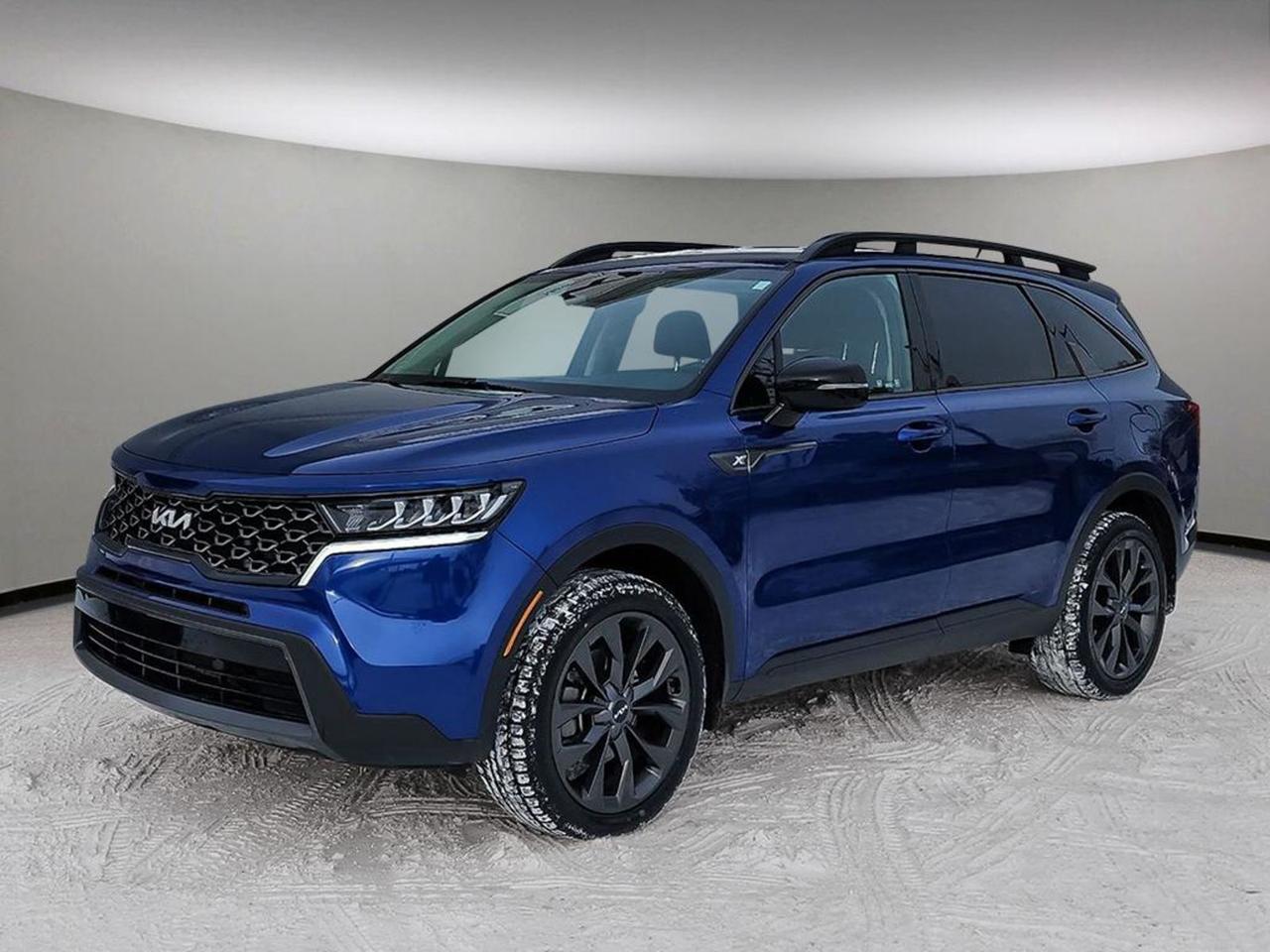 KIA SORENTO X-LINE 2.5T AWD; 281HP!!! ANDROID AUTO, APPLE CARPLAY, SMART KEY, HEATED SEATS/WHEEL, BACKUP CAMERA, BLIND-SPOT,!!!IN HOUSE FINANCING, IN HOUSE LEASING AVAILABLE O.A.C.This 2023 KIA SORENTO X-LINE 2.5T AWD is Newly upgraded!! Very nicely equipped with features and comes with:Sorento X-LINE 2.5T AWD Extras;Powerful 2.5 L turbo with 281 HP and 311 lb.-ft torque,6 passenger with rear captain seats,20 machine-finished alloy wheels,Electric parking brake with auto hold,Leather multi-function steering wheel with paddle shifters,X-line exclusive raised suspension heightRoof railsPlus all the features from the Sorento LX Premium AWD:Technology;Smart key with push-button start,Wireless cellphone charger,All-Wheel Drive,8 Touch screen with backup camera and rear parking sensors,Apple CarPlay and Android Auto,Bluetooth with AM/FM/USB player,Ignition stop and go technology,Cruise control,Comfort;Power drivers seat with 2-way lumbar,Dual-zone climate control with air conditioning,Power windows/locks/mirrors,Automatic headlights,Leather multi-function steering wheel with paddle shifters,6 passenger with rear captain seats,Winter Comfort;Heated steering wheel,Heated seats,Heated mirrors,Temporary spare tireSafety;Rear Cross Collision Avoidance Assist (RCCA),Blind Spot Collision Avoid Assist (BCA),Forward Collision Avoidance (FCA),Lane Keeping Assist (LCA),Lane Following Assist (LFA),6 airbags,ABSElectronic stability control (ECS),Hill assist control (HAC),Downhill brake control (DBC),Tire pressure monitor system (TPMS),Vehicle immobilizer,Exterior;20 Alloy wheels,LED low beams,LED DRL, positioning, and high mounted stop light,Visit Go Kia South for the best 2023 Kia Sorento Edmonton has to offer! Its a perfect SUV for life in Edmonton, with its advanced tech, bold new design, and all-weather all-wheel drive. Edmonton Kia Sorento drivers love the 7-passenger seating, the spacious cabin with second-row captains chairs. Since every feels like theyre sitting in first class, its easy to see why this is the Kia Sorento Edmonton loves. For a family-friendly SUV with a 10.25 multimedia touch screen, Apply Carplay/Android Auto, advanced forward and blind spot collision avoidancethats still easy on the walletget into the 2023 Kia Sorento, Edmonton.Find out today why KIA has been the #1 pick for 6 consecutive years by J.D. Power for Initial Quality Study (IQS) for a mass-market automotive brand!!! Were so sure of our vehicles that we offer an industry leading 5-year/100,000 km worry-free comprehensive warranty covering virtually the entire vehicle, and a 5-year/100,000 km Powertrain Warranty covering the engine, transmission, axles, differentials and driveshafts.Go Kia has the right Kia to suit your needs! Our professional sales team speaks your language, literally  we speak several different languages, including Bangla, Hindi, Urdu, Punjabi, and Korean. We want to help you find the Kia that fits both your lifestyle and budget! Visit or call us today and check out our Google reviews  they tell our story!Call us at 780-465-3535 or email us at EIafolla@gokia.ca for more infoAt Go Kia, were happy to help! Proudly serving Edmonton and all of Alberta including St. Albert, Wetaskiwin, Fort McMurray, Grande Prairie, Drayton Valley, Nisku, Leduc, Rimby, Hinton, St. Paul, Lloydminster, Edson and all of western Canada!An AMVIC Licensed Dealership.   **Price includes all fees and delivery and destination charge**Special pricing applies to cash purchase only and not applicable for subvented financing, other offers may be available.