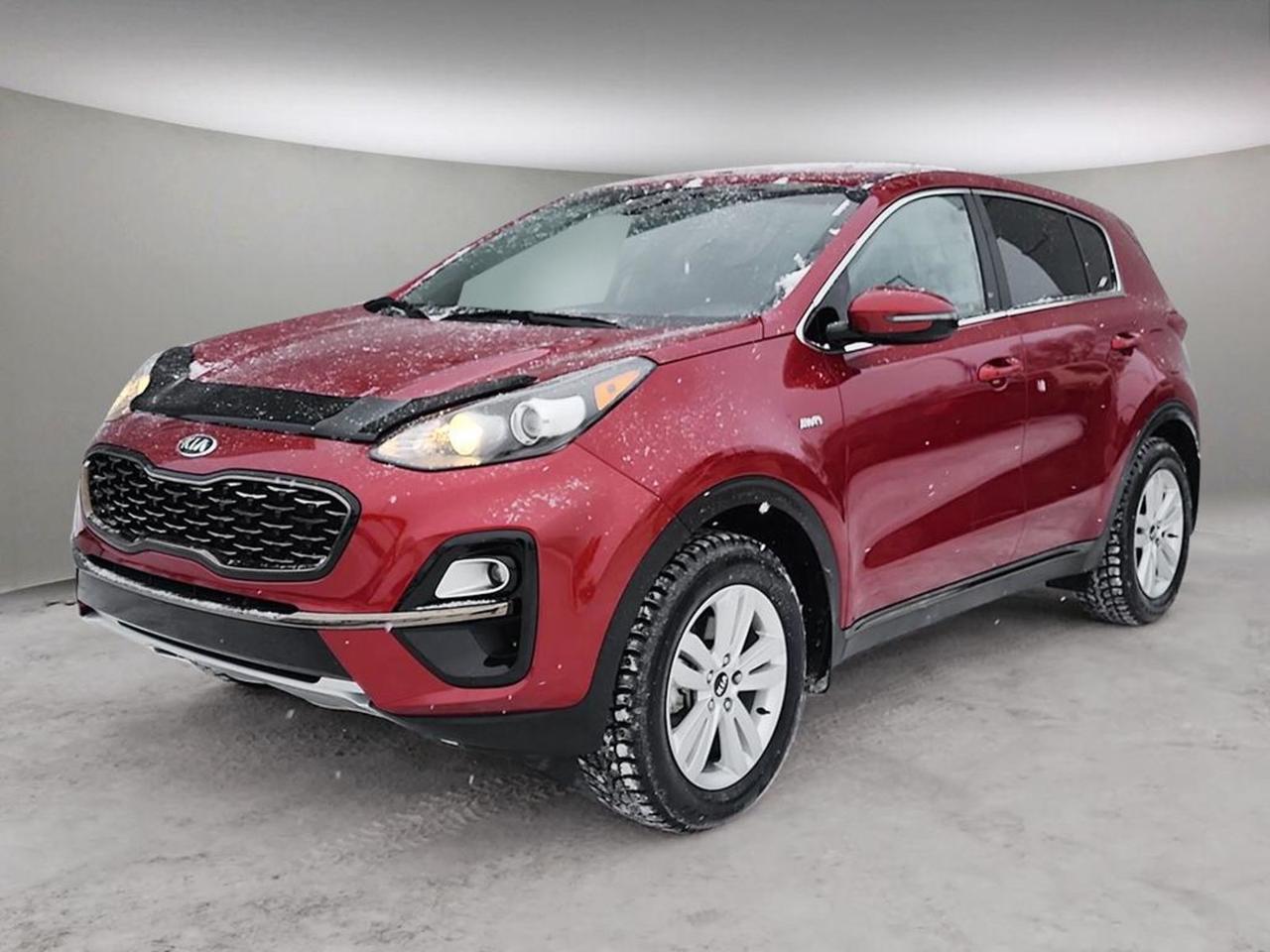 Recent Arrival! Red 2021 Kia Sportage LX AWD 6-Speed Automatic with Sportmatic 2.4L I4 DGI DOHCAWD, 4-Wheel Disc Brakes, 6 Speakers, ABS brakes, Air Conditioning, Alloy wheels, AM/FM radio, Apple CarPlay & Android Auto, Brake assist, Bumpers: body-colour, Cloth Seat Trim, Delay-off headlights, Driver door bin, Driver vanity mirror, Dual front impact airbags, Dual front side impact airbags, Electronic Stability Control, Exterior Parking Camera Rear, Four wheel independent suspension, Front anti-roll bar, Front Bucket Seats, Front fog lights, Front reading lights, Fully automatic headlights, Heated door mirrors, Heated Front Bucket Seats, Heated front seats, Illuminated entry, Occupant sensing airbag, Outside temperature display, Overhead airbag, Overhead console, Panic alarm, Passenger door bin, Passenger vanity mirror, Power door mirrors, Power steering, Power windows, Radio: AM/FM/MP3, Rear anti-roll bar, Rear window defroster, Rear window wiper, Remote keyless entry, Security system, Speed control, Speed-sensing steering, Split folding rear seat, Spoiler, Steering wheel mounted audio controls, Tachometer, Telescoping steering wheel, Tilt steering wheel, Traction control, Trip computer, Turn signal indicator mirrors, Variably intermittent wipers.IN HOUSE FINANCING, IN HOUSE LEASING AVAILABLE O.A.C.If you are interested and need more information call or message our sales team, we will be glad to help you now!!Our knowledgeable sales staff will help assist you with every step. To book a test drive or receive further information give us a call at (780)-465-3535 or email us: kiahmed@gokia.caAt Go Kia, were happy to help! Proudly serving Edmonton and all of Alberta including St. Albert, Wetaskiwin, Fort McMurray, Grande Prairie, Drayton Valley, Nisku, Leduc, Rimby, Hinton, St. Paul, Lloydminster, Edson, and all of Western Canada!An AMVIC Licensed Business. Value Priced vehicles are aggressively priced and may require some additional mechanical or cosmetic repairs, all disclosed on a Vehicle Assessment Report!This vehicle may be leased or financed by anyone*, however, due to the recent increase in fraudulent vehicle purchase activity, Go Kia reserves the right to decline a transaction on suspicion of non-retail intentions including but not limited to wholesaling or exporting.*on approved credit, see dealer for details