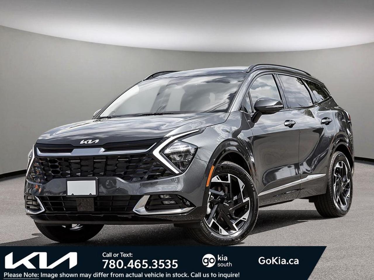 IN HOUSE FINANCING, IN HOUSE LEASING AVAILABLE O.A.C.EX PREMIUM AWD; LEATHER, HEATED/COOLED FRONT SEATS, HEATED REAR SEATS, NAVIGATION, KIA CONNECT, BACKUP CAMERA, QI WIRLESS CHARGING, REMOTE START, PUSH BUTTON START, ANDROID AUTO, APPLE CARPLAY!!!The All-New 2025 Sportage EX Premium AWD Key Features Include:Powertrain & Mechanical:2.5L GDI 4-cylinder engine8-Speed Auto TransmissionDrive Mode SelectIdle Stop and GoTrailer Package Pre-WiringAll-Wheel Drive Safety:8 airbagsElectronic Parking Brake4 Wheel ABS Disc BrakesElectronic Stability ControlHill Assist ControlDownhill Brake ControlTrailer Stability AssistTemporary Spare TireAutomatic HeadlightsImmobilizerLow Washer Fluid WarningTire Pressure Monitoring SystemForward Collision Avoidance AssistLane Keep & Follow AssistRear Seat Occupant AlertRear-View Camera w/ Dynamic Parking GuidelinesBlind Spot Collision Avoidance AssistRear Cross Traffic Avoidance AssistRear Parking SensorsSmart Cruise Control with Stop & GoAdvanced Forward Collision Avoidance Assistance - JunctionFront and Rear Parking Sensors Exterior:19 Alloy WheelsLED multi-reflection headlampsLED DRL & Positioning LightsCombi LED & Bulb Rear TaillightsRear Spoiler with LED High Mounted Stop LightRoof RailsHeated, Electric Adjustable Body Colour Side-view MirrorsRear Privacy Tint GlassBody Colour Door HandlesAcoustic Laminated WindshieldFR and RR Mud GuardsSide-view Mirror Repeater Lamp Comfort:Cloth SeatsHeated Front SeatsTilt & Telescopic S/WDriver Seat Height Adjustment60/40 Split Folding Rear SeatsIlluminated and Sliding Sun visorsPower Windows w/ DR AT DownAir ConditioningKeyless EntryCentral Door LockS/W Audio ControlsCruise Control4.2  TFT Cluster12V Power OutletUSB charger and media input portRear Air VentsRear Floor Heating DuctDual Zone Climate ControlAuto Defog ClimateInterior LED LightingUSB ChangerQuilt Pattern Synthetic LeatherMemory Driver SeatPower Passenger SeatAir-Cooled Front SeatsHeated Rear SeatsPremium PedalsPremium Door ScuffsSatin Chrome Interior HandlesTechnology:8 Display AudioAndroid Auto / Apple CarplayBluetooth6 SpeakersSmart Key & Push Button StartRemote Car StarterWireless Cell Charger12.3 Navigation (HD/SXM)Kia ConnectHomelinkIf you are interested and need more information call or message our sales team, we will be glad to help you now!!Our knowledgeable sales staff will help assist you with every step. To book a test drive or receive further information give us a call at (780)-465-3535 or email us: kiahmed@gokia.caAt Go Kia, were happy to help! Proudly serving Edmonton and all of Alberta including St. Albert, Wetaskiwin, Fort McMurray, Grande Prairie, Drayton Valley, Nisku, Leduc, Rimby, Hinton, St. Paul, Lloydminster, Edson, and all of Western Canada!An AMVIC Licensed Business. Value Priced vehicles are aggressively priced and may require some additional mechanical or cosmetic repairs, all disclosed on a Vehicle Assessment Report!This vehicle may be leased or financed by anyone*, however, due to the recent increase in fraudulent vehicle purchase activity, Go Kia reserves the right to decline a transaction on suspicion of non-retail intentions including but not limited to wholesaling or exporting.*on approved credit, see dealer for details