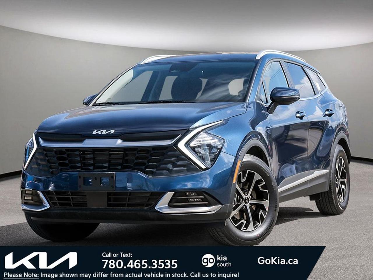IN HOUSE FINANCING, IN HOUSE LEASING AVAILABLE O.A.C.EX PREMIUM AWD; LEATHER, HEATED/COOLED FRONT SEATS, HEATED REAR SEATS, NAVIGATION, KIA CONNECT, BACKUP CAMERA, QI WIRLESS CHARGING, REMOTE START, PUSH BUTTON START, ANDROID AUTO, APPLE CARPLAY!!!The All-New 2025 Sportage EX Premium AWD Key Features Include:Powertrain & Mechanical:2.5L GDI 4-cylinder engine8-Speed Auto TransmissionDrive Mode SelectIdle Stop and GoTrailer Package Pre-WiringAll-Wheel Drive Safety:8 airbagsElectronic Parking Brake4 Wheel ABS Disc BrakesElectronic Stability ControlHill Assist ControlDownhill Brake ControlTrailer Stability AssistTemporary Spare TireAutomatic HeadlightsImmobilizerLow Washer Fluid WarningTire Pressure Monitoring SystemForward Collision Avoidance AssistLane Keep & Follow AssistRear Seat Occupant AlertRear-View Camera w/ Dynamic Parking GuidelinesBlind Spot Collision Avoidance AssistRear Cross Traffic Avoidance AssistRear Parking SensorsSmart Cruise Control with Stop & GoAdvanced Forward Collision Avoidance Assistance - JunctionFront and Rear Parking Sensors Exterior:19 Alloy WheelsLED multi-reflection headlampsLED DRL & Positioning LightsCombi LED & Bulb Rear TaillightsRear Spoiler with LED High Mounted Stop LightRoof RailsHeated, Electric Adjustable Body Colour Side-view MirrorsRear Privacy Tint GlassBody Colour Door HandlesAcoustic Laminated WindshieldFR and RR Mud GuardsSide-view Mirror Repeater Lamp Comfort:Cloth SeatsHeated Front SeatsTilt & Telescopic S/WDriver Seat Height Adjustment60/40 Split Folding Rear SeatsIlluminated and Sliding Sun visorsPower Windows w/ DR AT DownAir ConditioningKeyless EntryCentral Door LockS/W Audio ControlsCruise Control4.2  TFT Cluster12V Power OutletUSB charger and media input portRear Air VentsRear Floor Heating DuctDual Zone Climate ControlAuto Defog ClimateInterior LED LightingUSB ChangerQuilt Pattern Synthetic LeatherMemory Driver SeatPower Passenger SeatAir-Cooled Front SeatsHeated Rear SeatsPremium PedalsPremium Door ScuffsSatin Chrome Interior HandlesTechnology:8 Display AudioAndroid Auto / Apple CarplayBluetooth6 SpeakersSmart Key & Push Button StartRemote Car StarterWireless Cell Charger12.3 Navigation (HD/SXM)Kia ConnectHomelinkIf you are interested and need more information call or message our sales team, we will be glad to help you now!!Our knowledgeable sales staff will help assist you with every step. To book a test drive or receive further information give us a call at (780)-465-3535 or email us: kiahmed@gokia.caAt Go Kia, were happy to help! Proudly serving Edmonton and all of Alberta including St. Albert, Wetaskiwin, Fort McMurray, Grande Prairie, Drayton Valley, Nisku, Leduc, Rimby, Hinton, St. Paul, Lloydminster, Edson, and all of Western Canada!An AMVIC Licensed Business. Value Priced vehicles are aggressively priced and may require some additional mechanical or cosmetic repairs, all disclosed on a Vehicle Assessment Report!This vehicle may be leased or financed by anyone*, however, due to the recent increase in fraudulent vehicle purchase activity, Go Kia reserves the right to decline a transaction on suspicion of non-retail intentions including but not limited to wholesaling or exporting.*on approved credit, see dealer for details