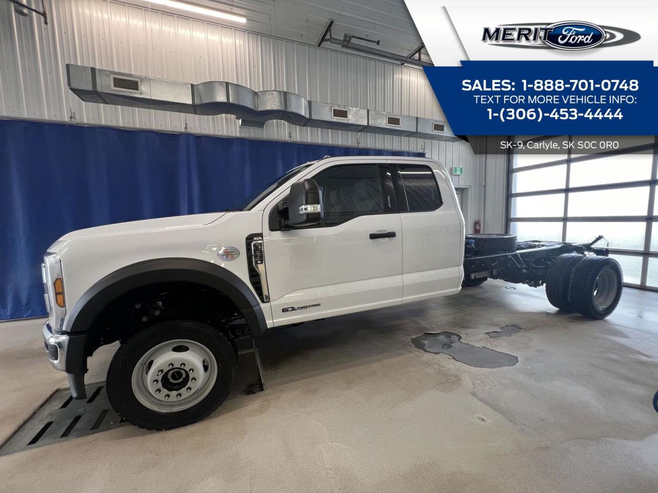 New 2024 Ford Super Duty F-550 DRW XLT -Powerstroke V8 for sale in Carlyle, SK
