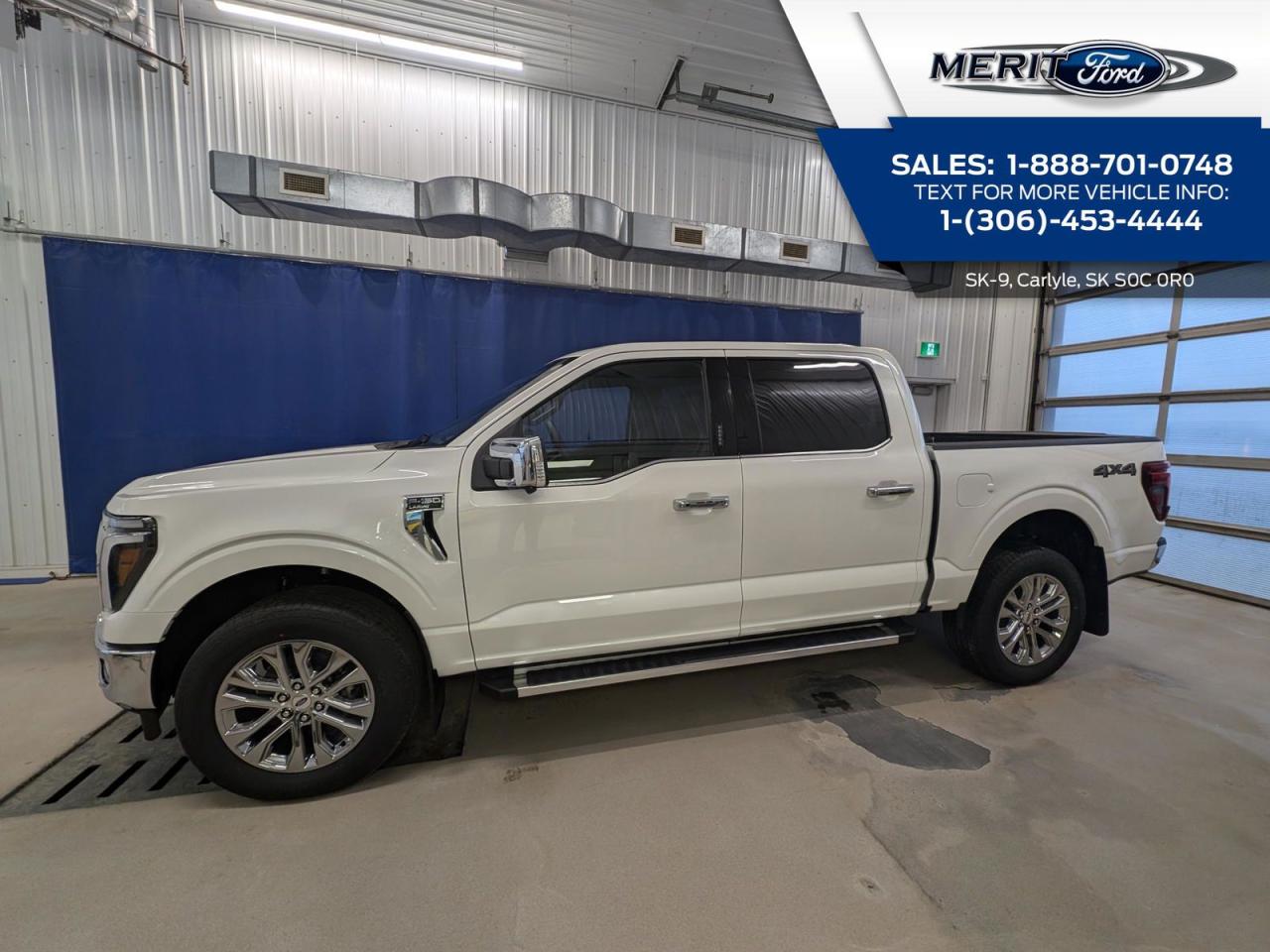 New 2024 Ford F-150 LARIAT - 4x4, SuperCrew, Leather + for sale in Carlyle, SK