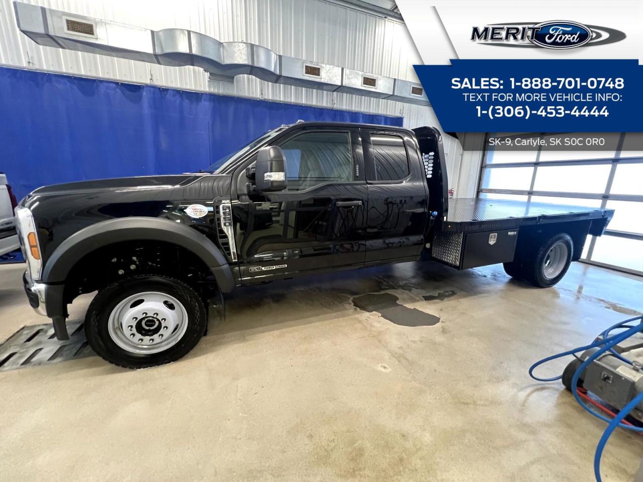 New 2024 Ford Super Duty F-550 DRW XLT Flatbed Install for sale in Carlyle, SK
