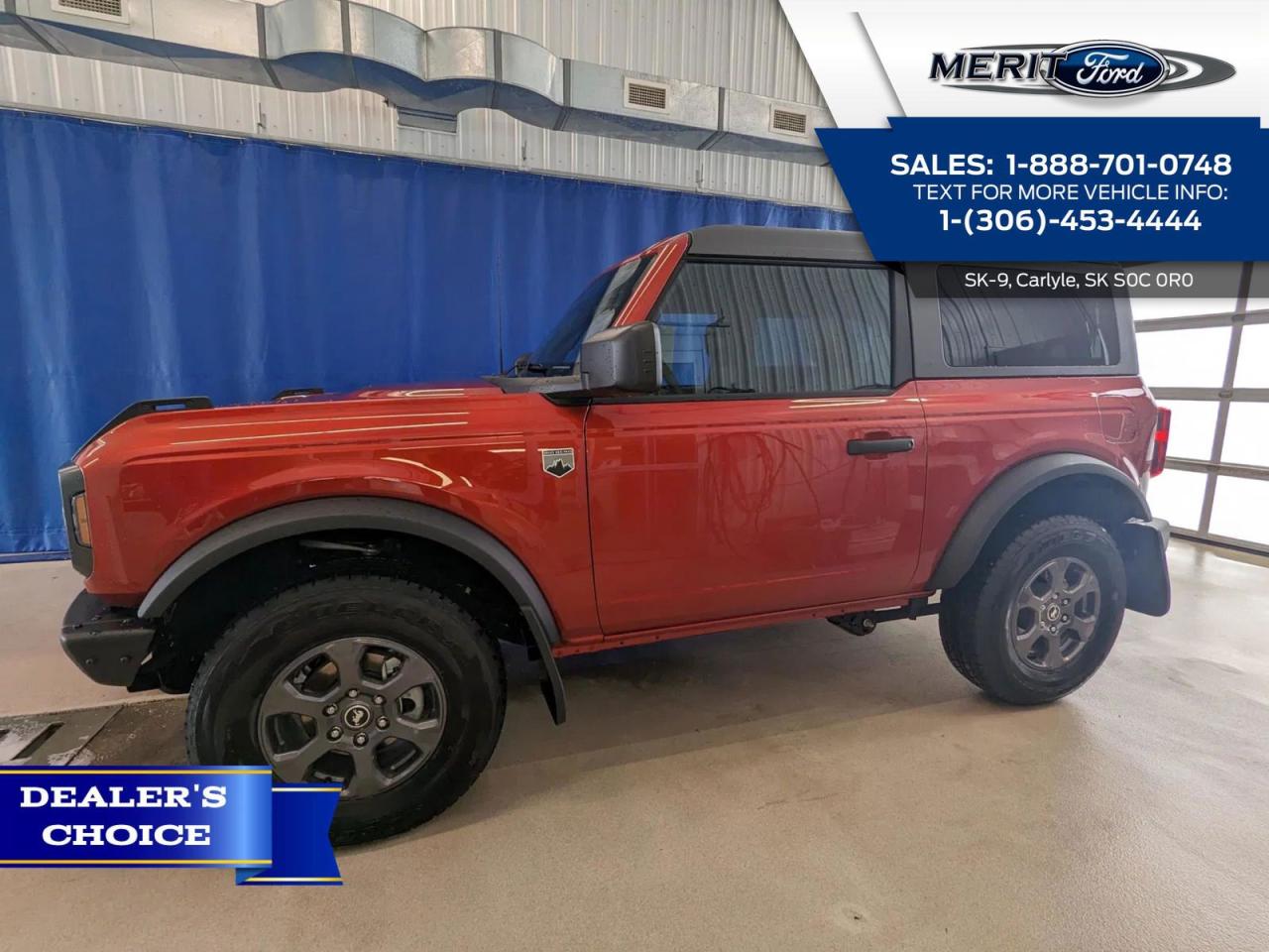 New 2024 Ford Bronco Big Bend - 4x4, 2 Door, FordPass for sale in Carlyle, SK