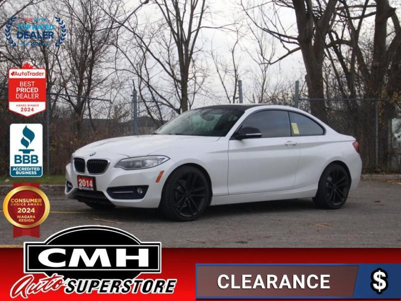 Used 2014 BMW 2 Series 228i  **VERY CLEAN UNIT - RED LEATH** for sale in St Catharines, ON
