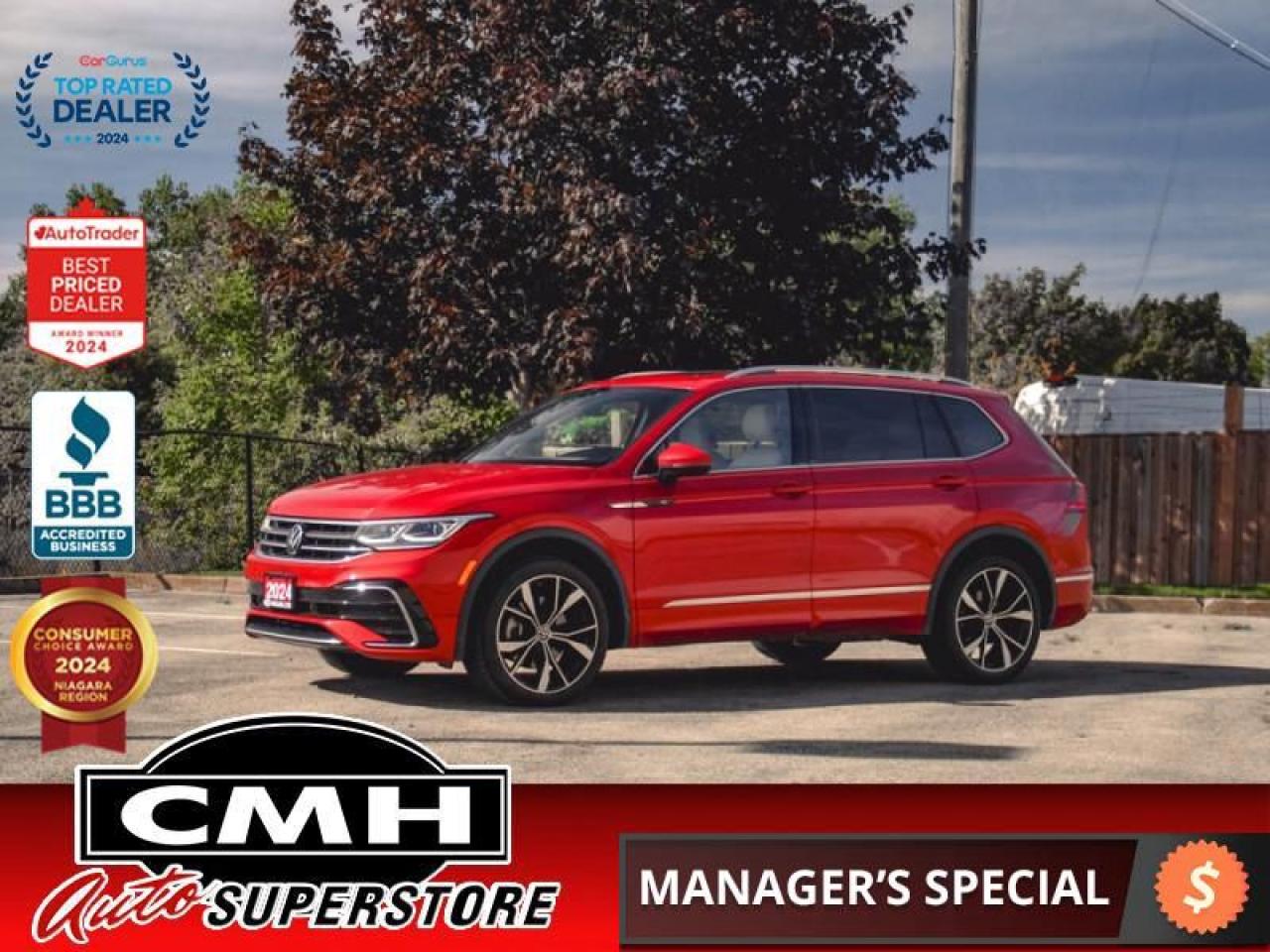 Used 2024 Volkswagen Tiguan Highline R-Line  **R-LINE** for sale in St Catharines, ON