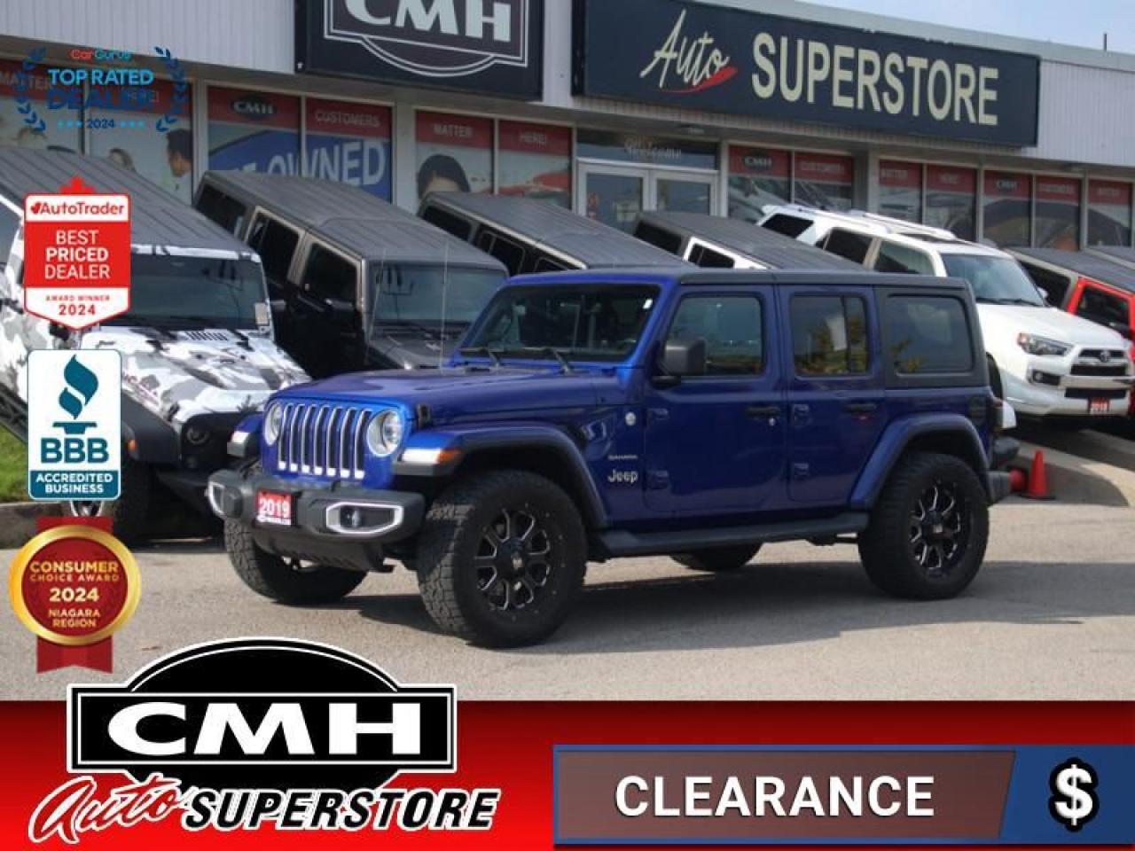 Used 2019 Jeep Wrangler Unlimited Sahara  **LOW KMS - AM WHEELS** for sale in St Catharines, ON