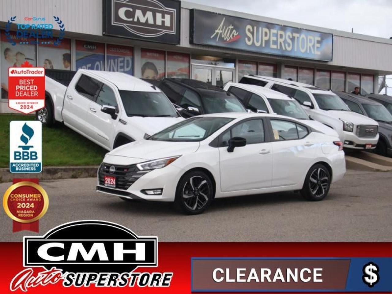 Used 2024 Nissan Versa SR  BLIND-SPOT APPLE-CP HTD-SEATS for sale in St Catharines, ON