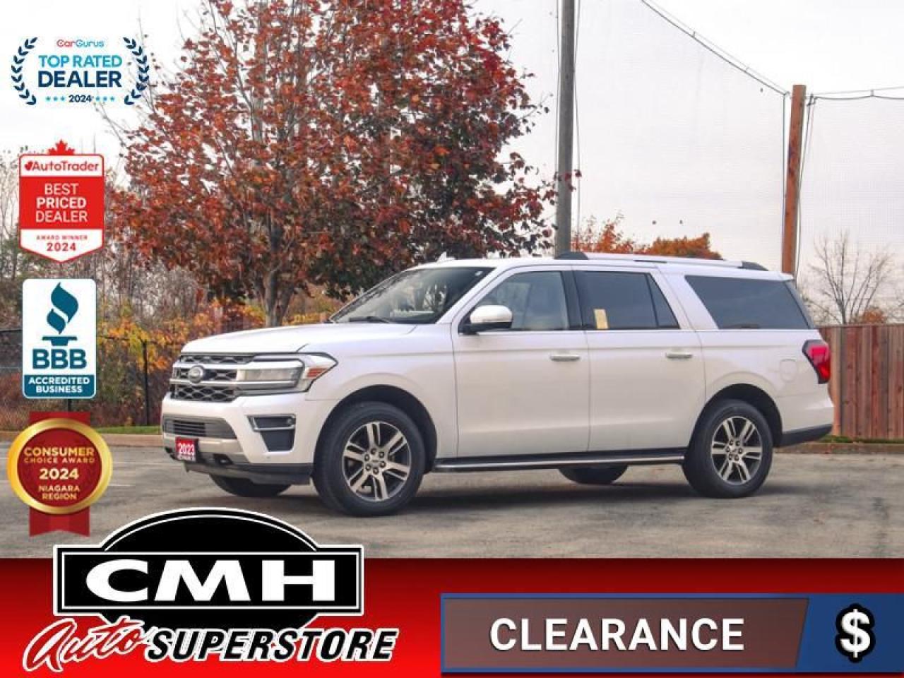 Used 2023 Ford Expedition Limited  **SUNROOF - CLD SEATS** for sale in St Catharines, ON