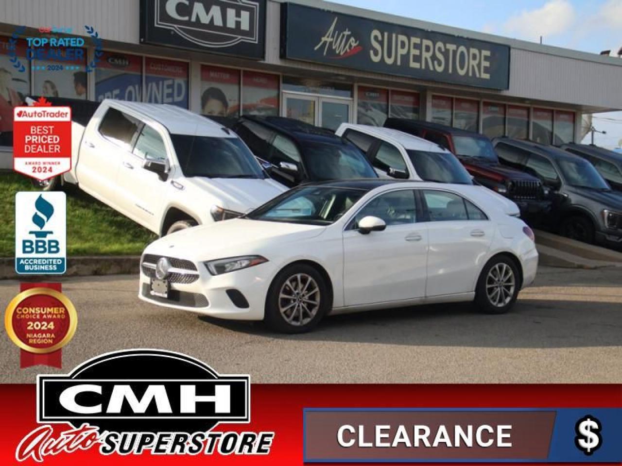Used 2022 Mercedes-Benz A Class A  220 4MATIC Sedan  **PANO ROOF** for sale in St Catharines, ON