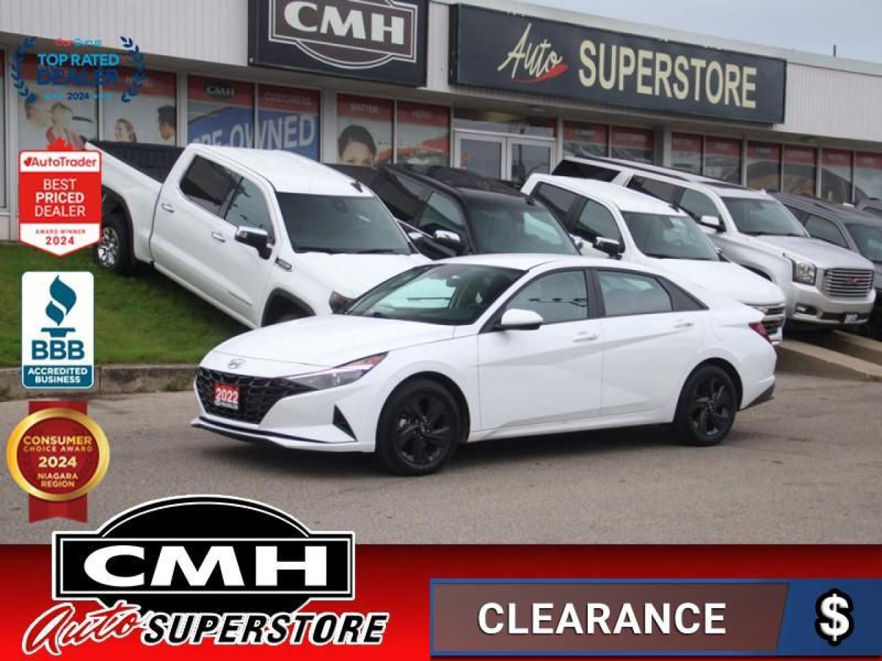 Used 2022 Hyundai Elantra Preferred  CAM BLIND-SPOT HTD-SW for sale in St Catharines, ON