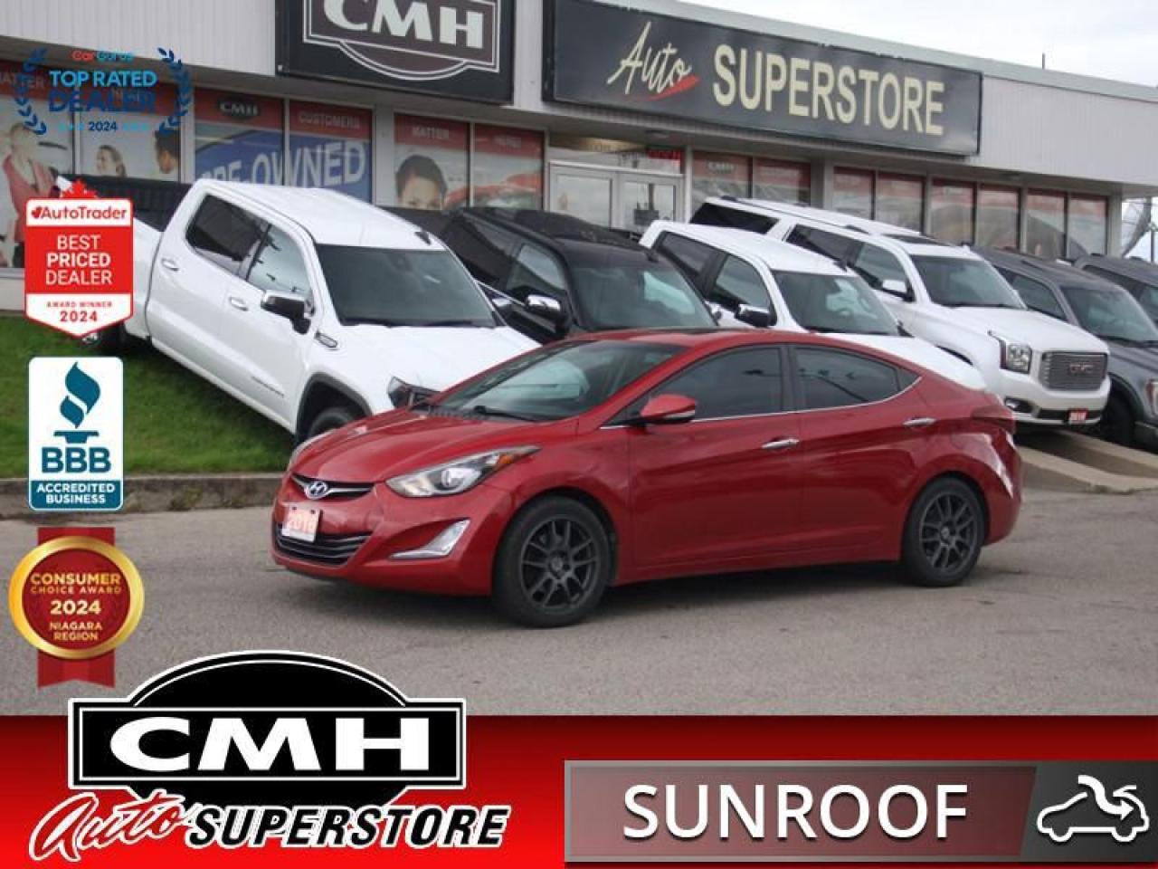 Used 2016 Hyundai Elantra Limited  **LEATHER - SUNROOF** for sale in St Catharines, ON