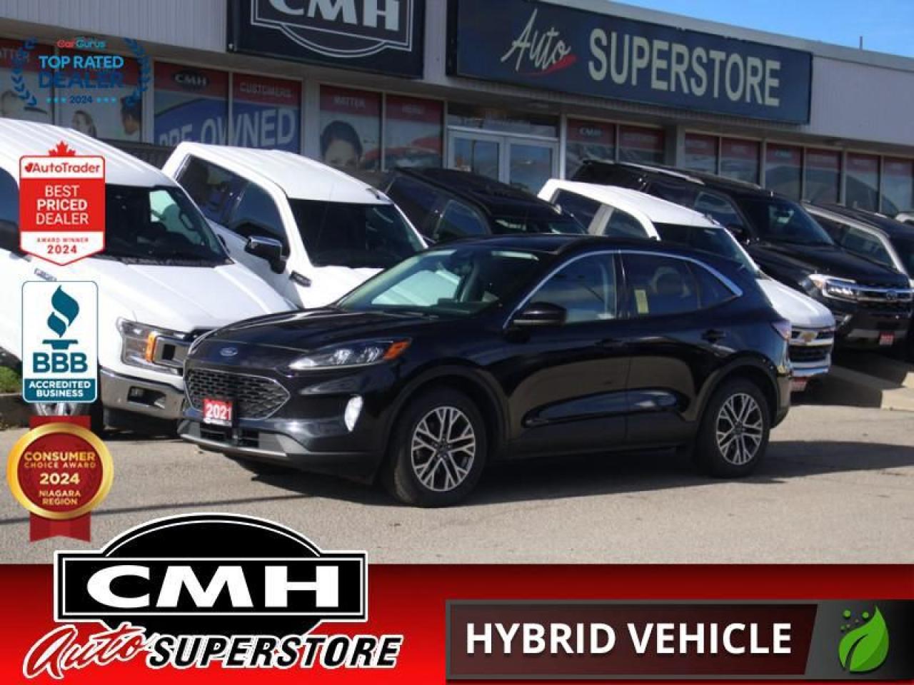 Used 2021 Ford Escape SEL Hybrid  **PANO ROOF - CO-PILOT360** for sale in St Catharines, ON