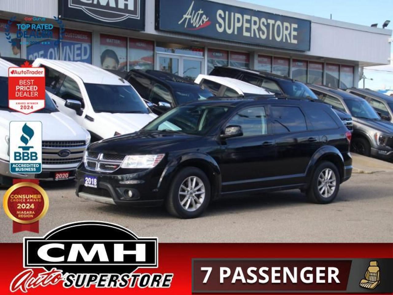 Used 2018 Dodge Journey SXT  **3.6L PENTASTAR VVT V6 ENGINE** for sale in St Catharines, ON