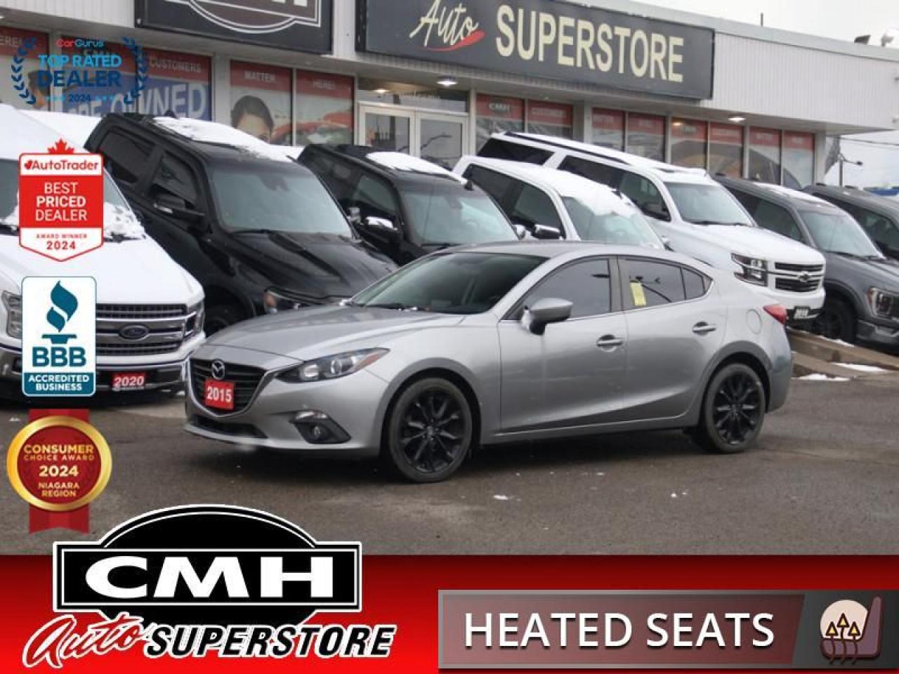 Used 2015 Mazda Mazda3 GS  **ACCIDENT FREE - MANUAL** for sale in St Catharines, ON