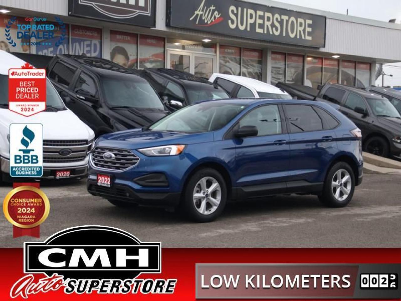 Used 2022 Ford Edge SE  CAM BLIND-SPOT APPLE-CP 18-AL for sale in St Catharines, ON