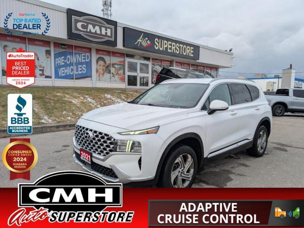 Used 2021 Hyundai Santa Fe Preferred AWD  CAM BLIND-SPOT HTD-SW for sale in St Catharines, ON